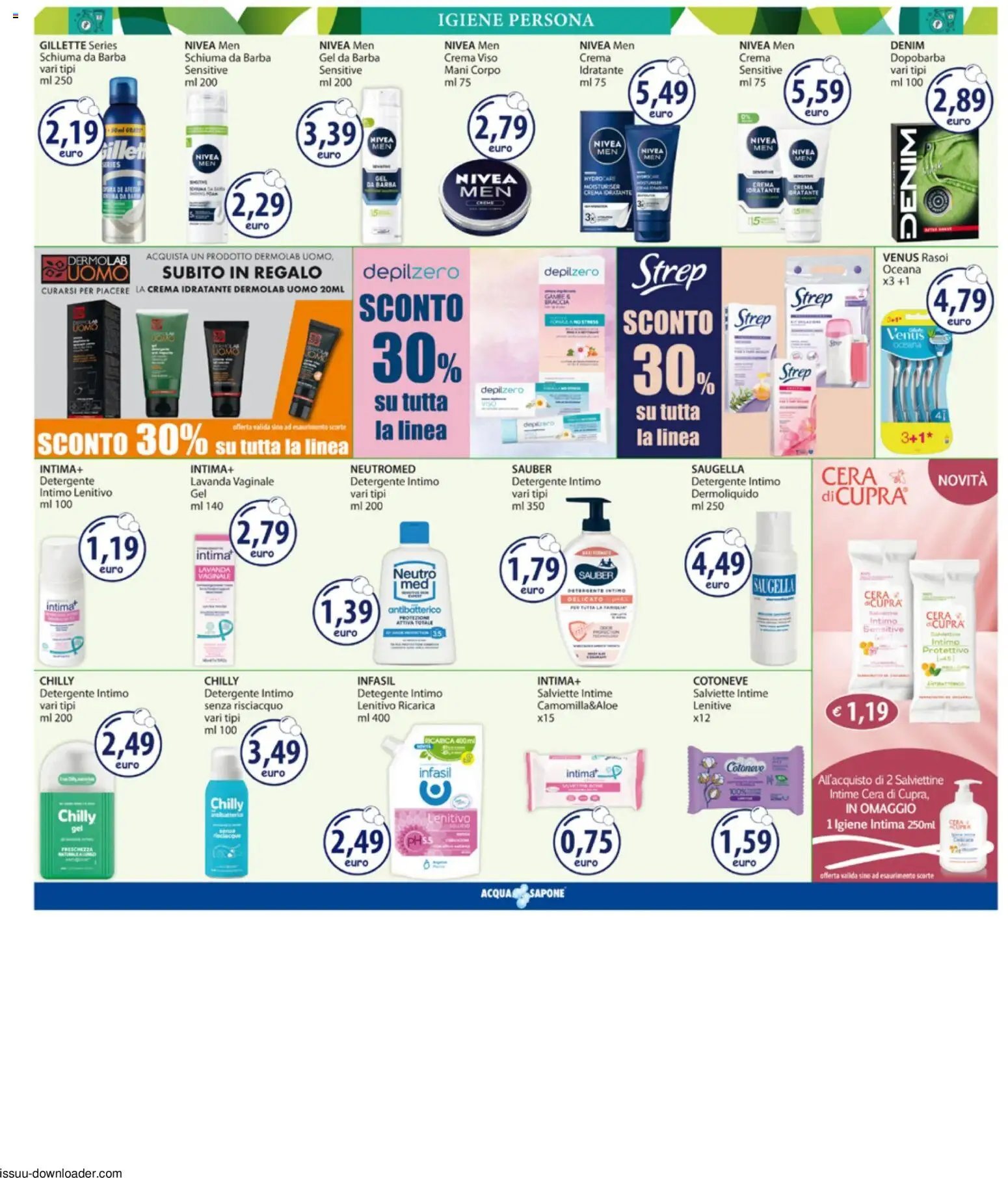Acqua e Sapone volantino N.16