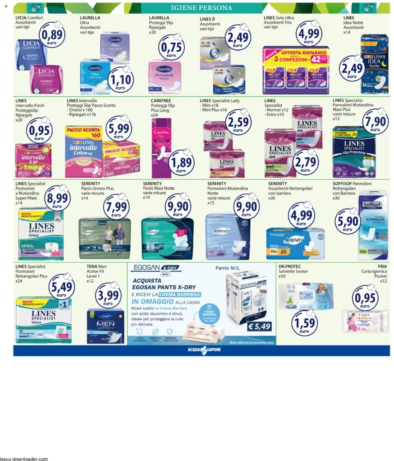 Acqua e Sapone volantino N.16