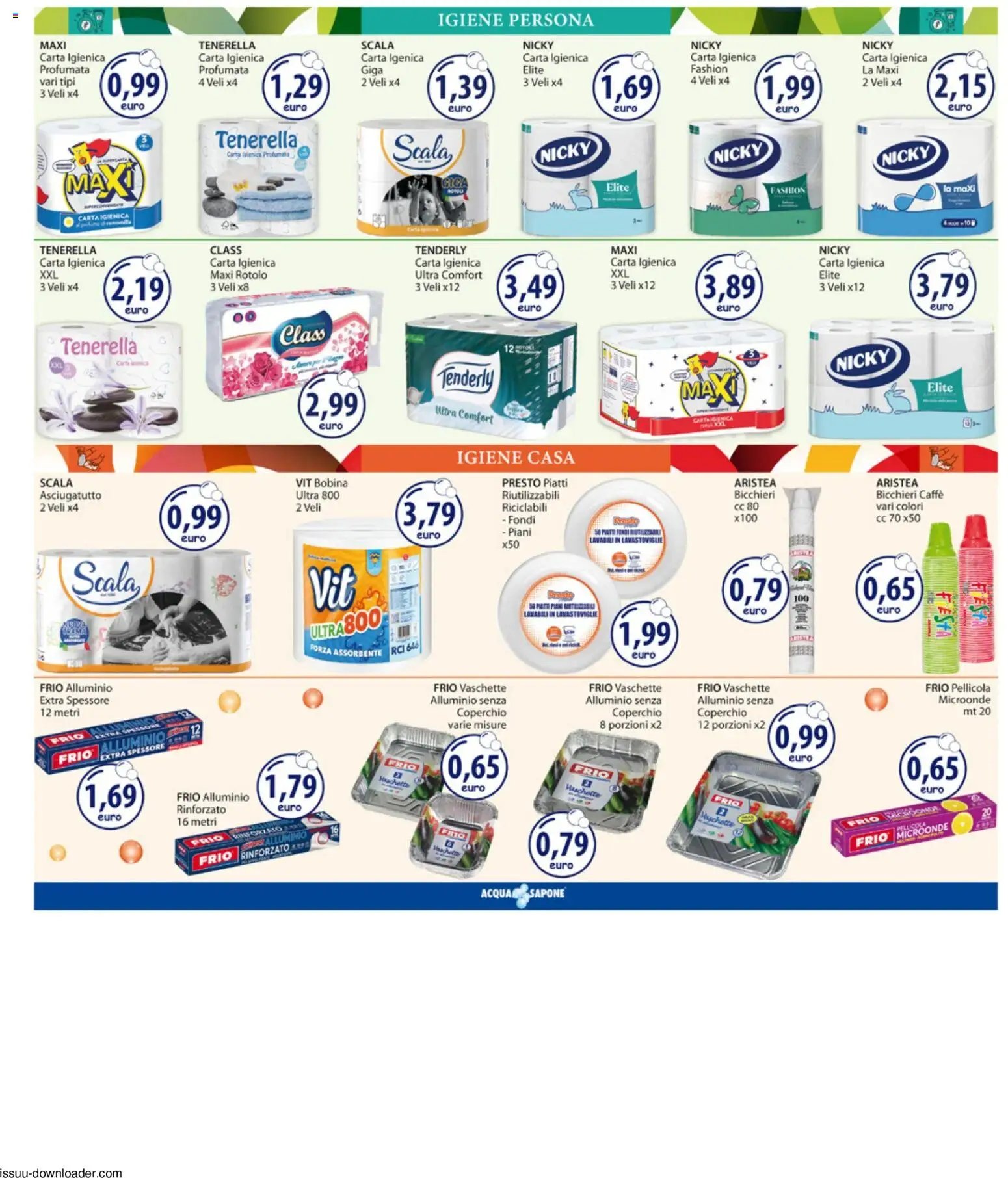 Acqua e Sapone volantino N.16