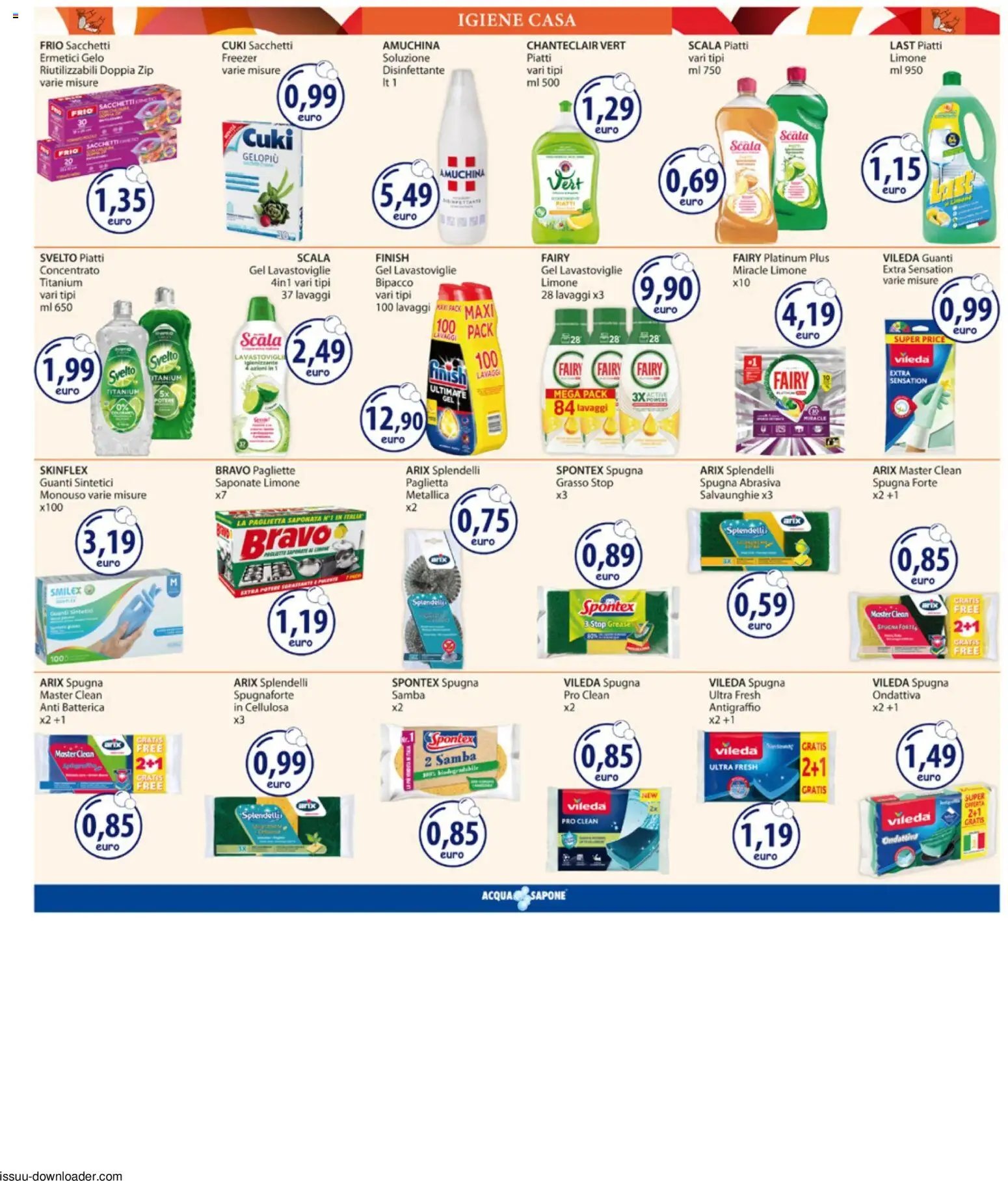 Acqua e Sapone volantino N.16