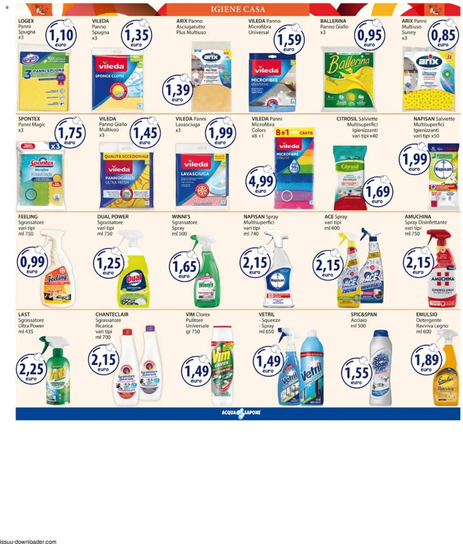 Acqua e Sapone volantino N.16