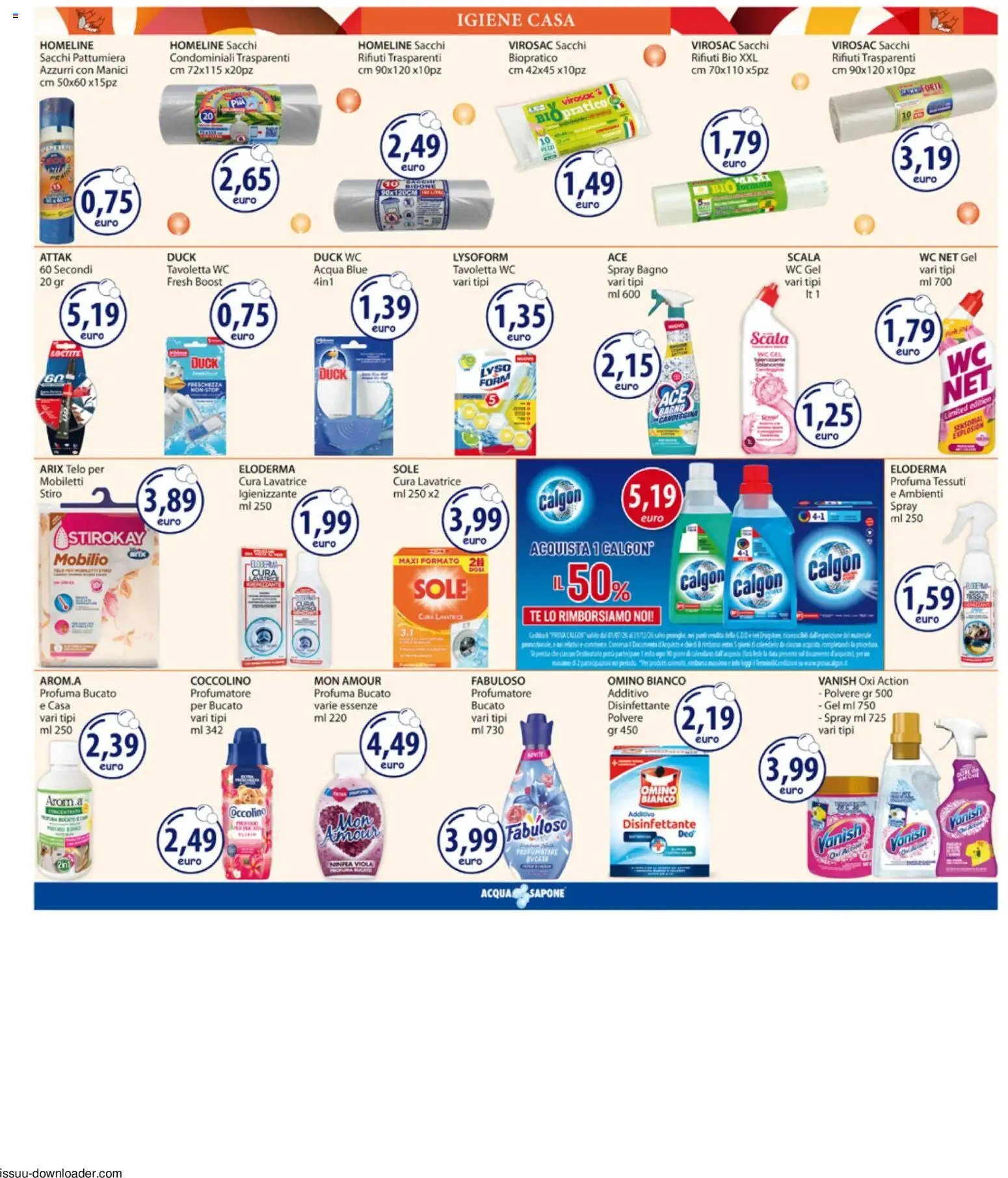 Acqua e Sapone volantino N.16