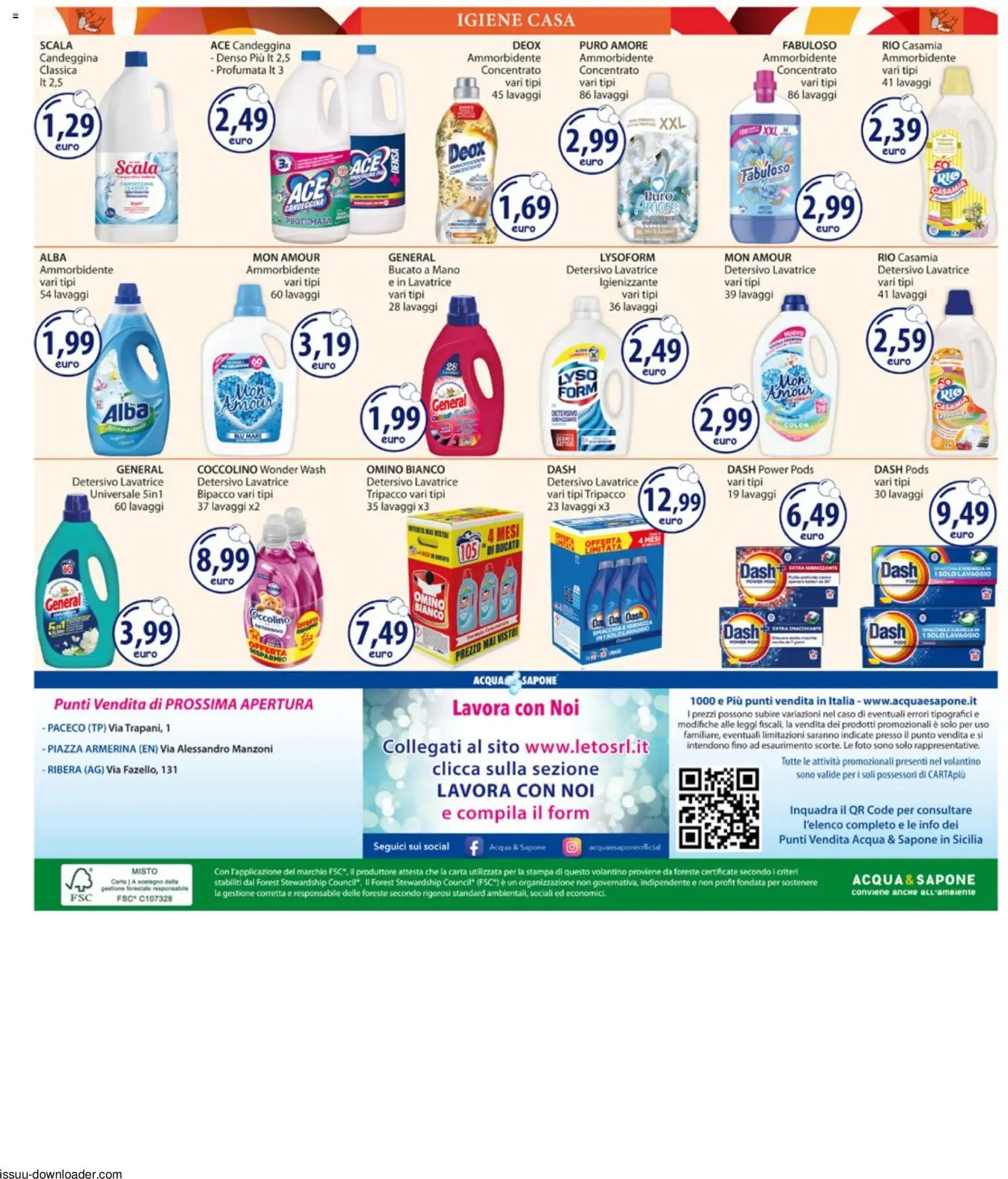 Acqua e Sapone volantino N.16