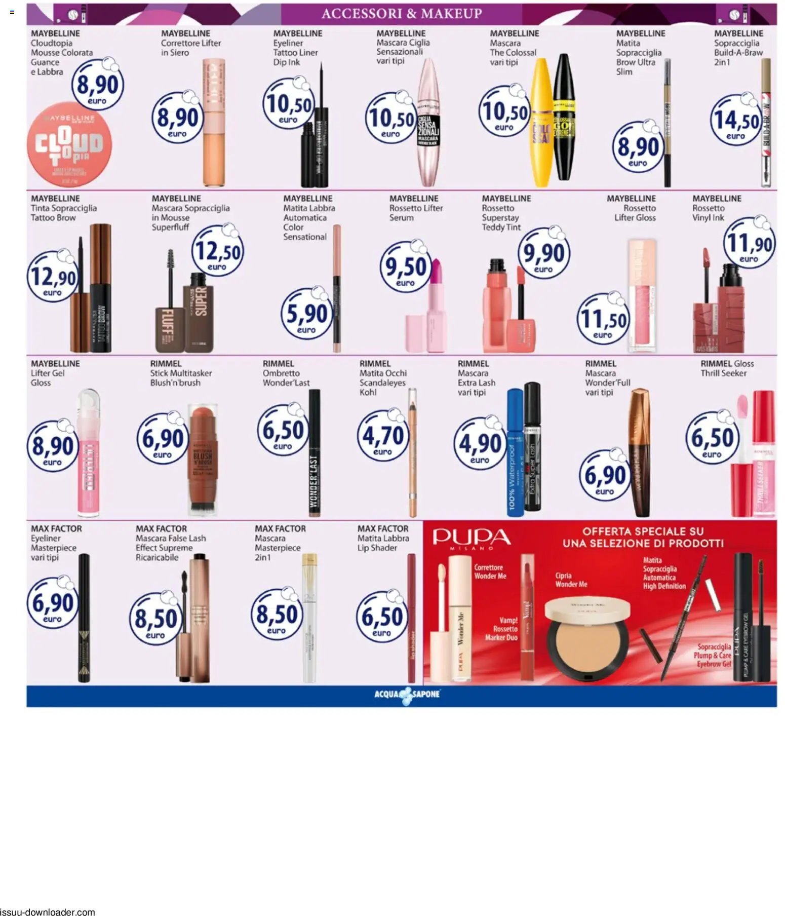 Acqua e Sapone volantino N.16