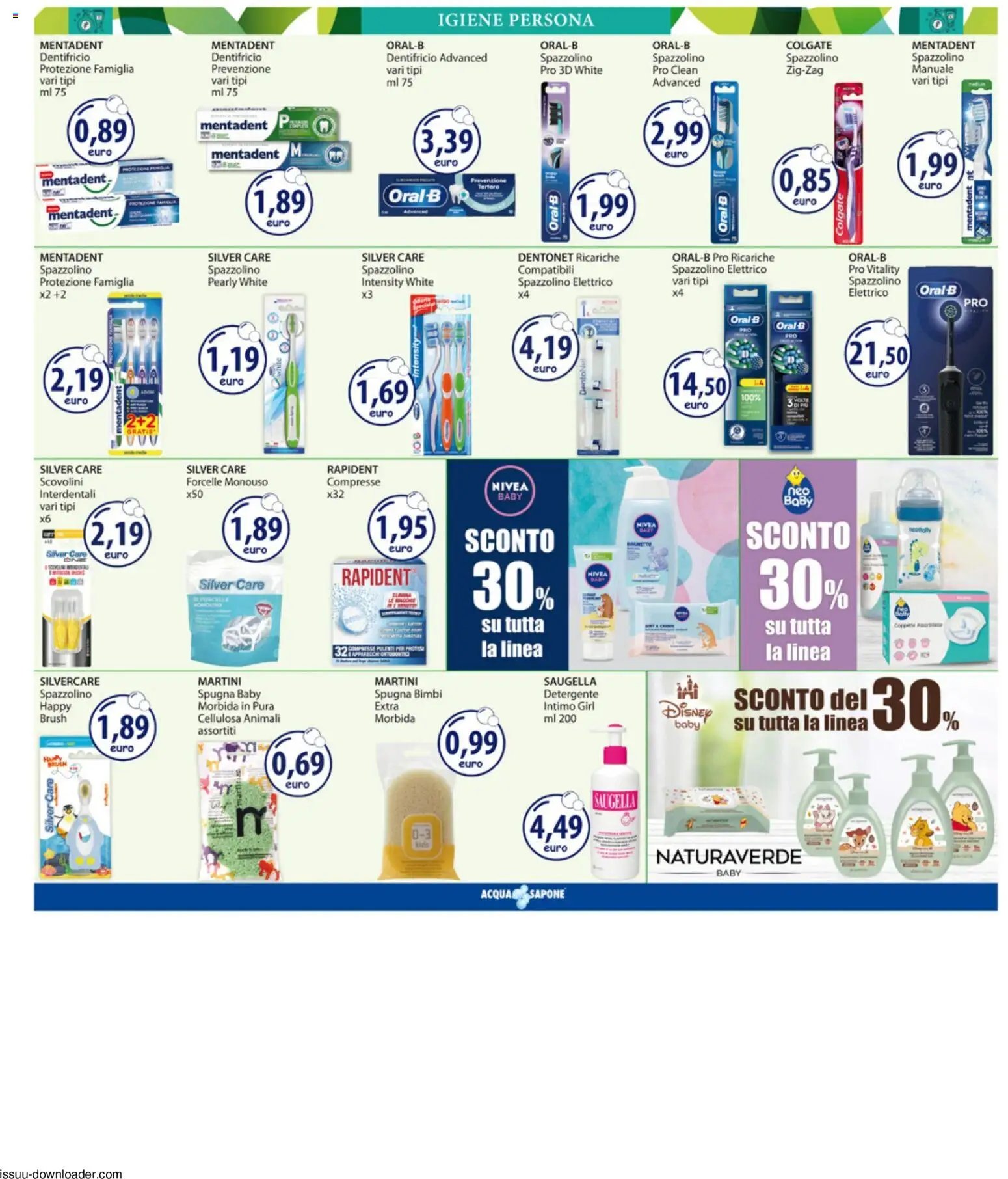 Acqua e Sapone volantino N.16