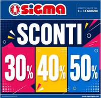SIGMA volantino