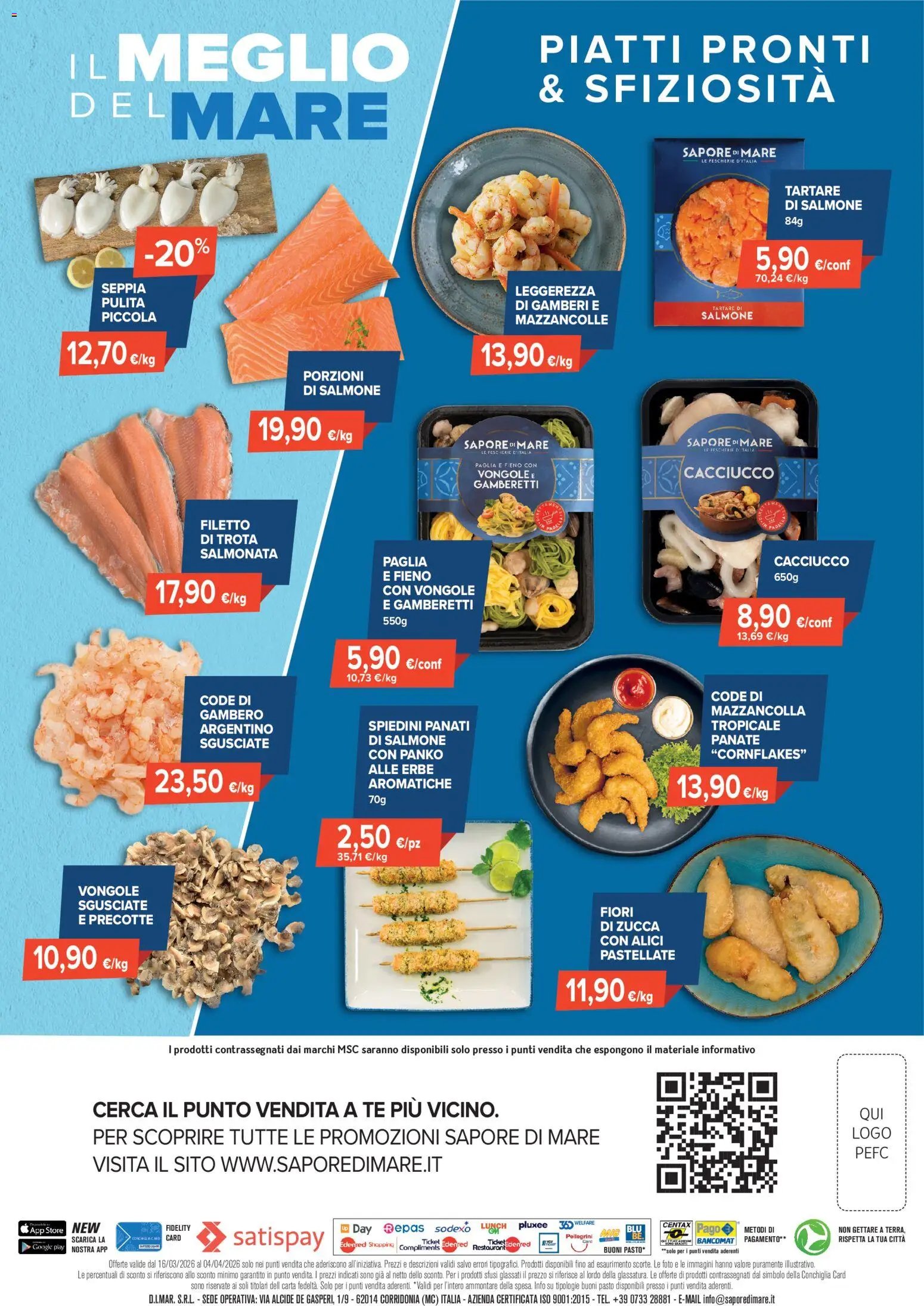 Sapore di mare volantino