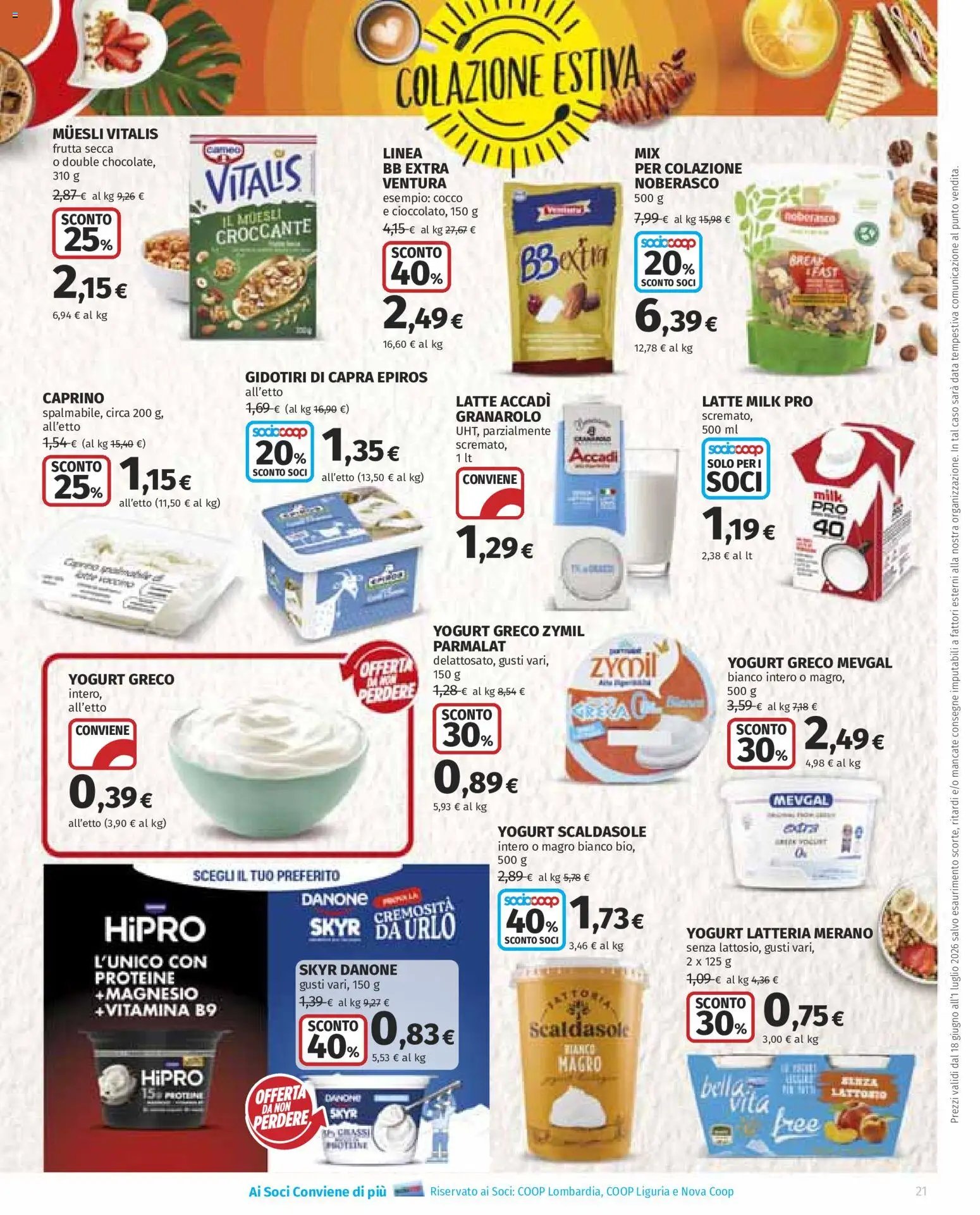 Ipercoop volantino Milano