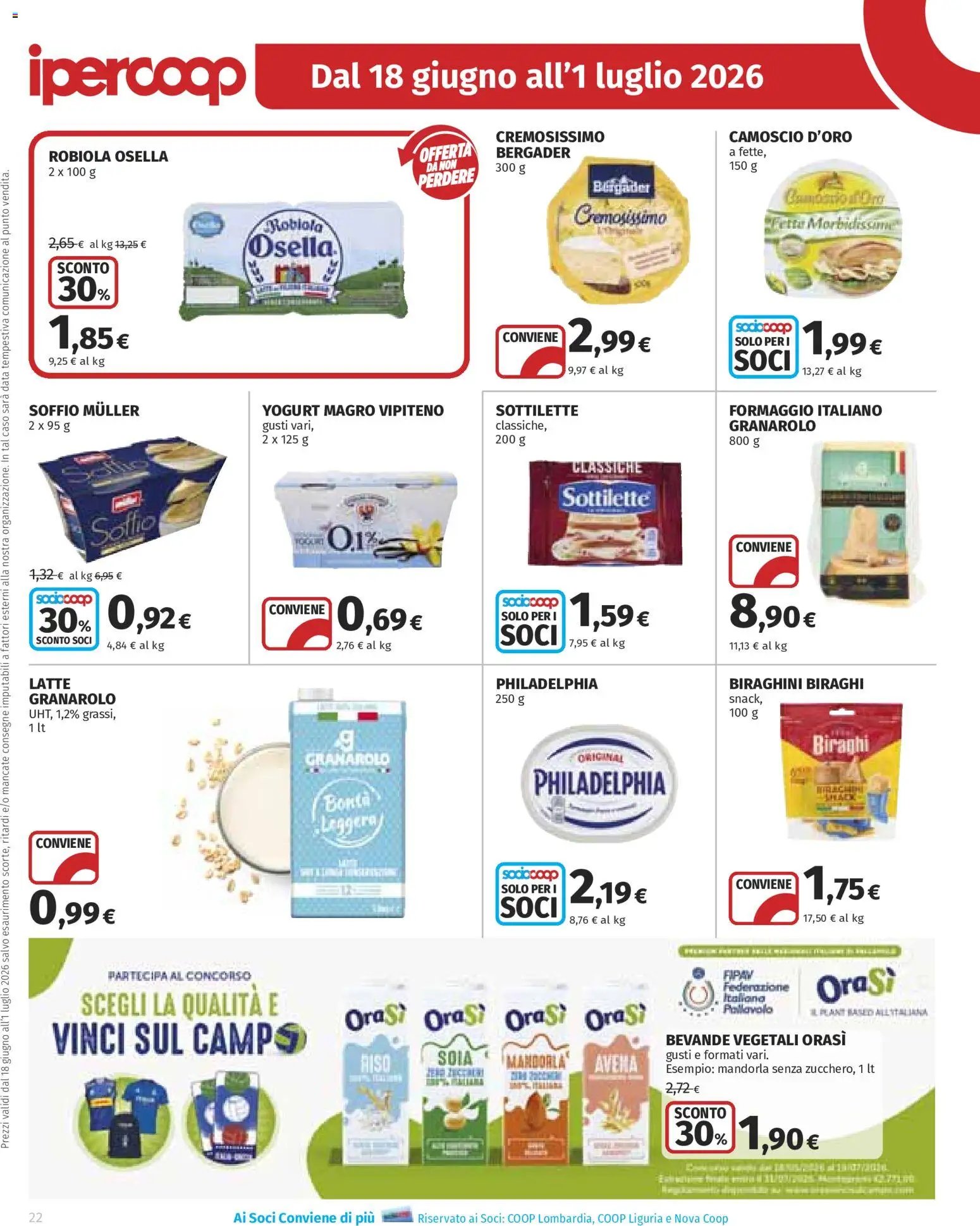 Ipercoop volantino Milano