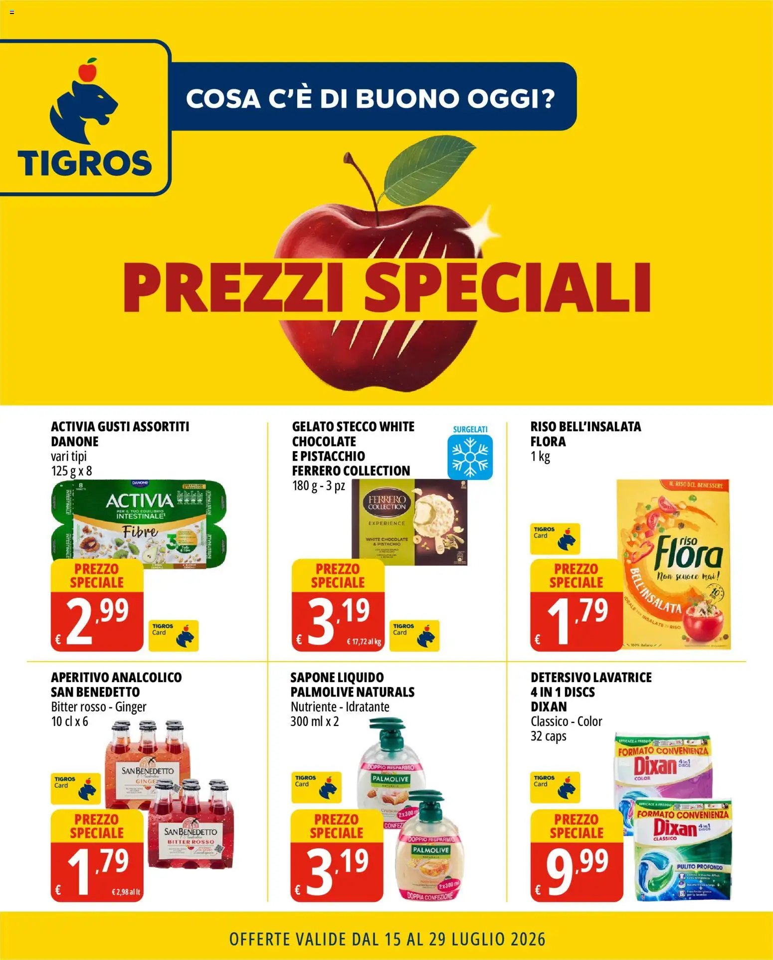 Tigros volantino Prezzi Speciali