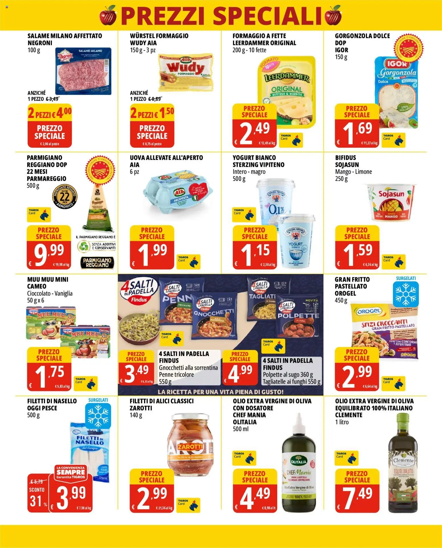 Tigros volantino Prezzi Speciali