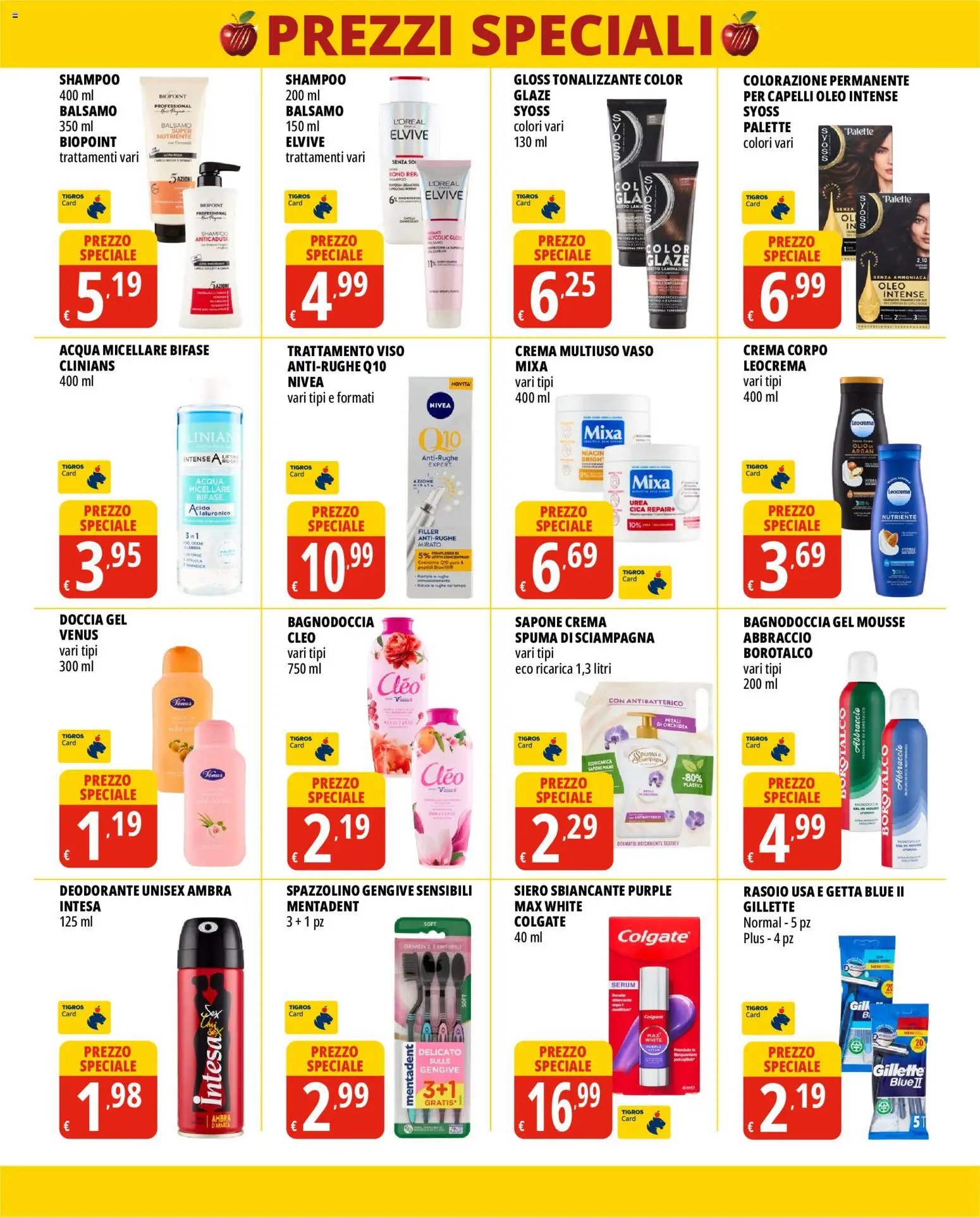 Tigros volantino Prezzi Speciali