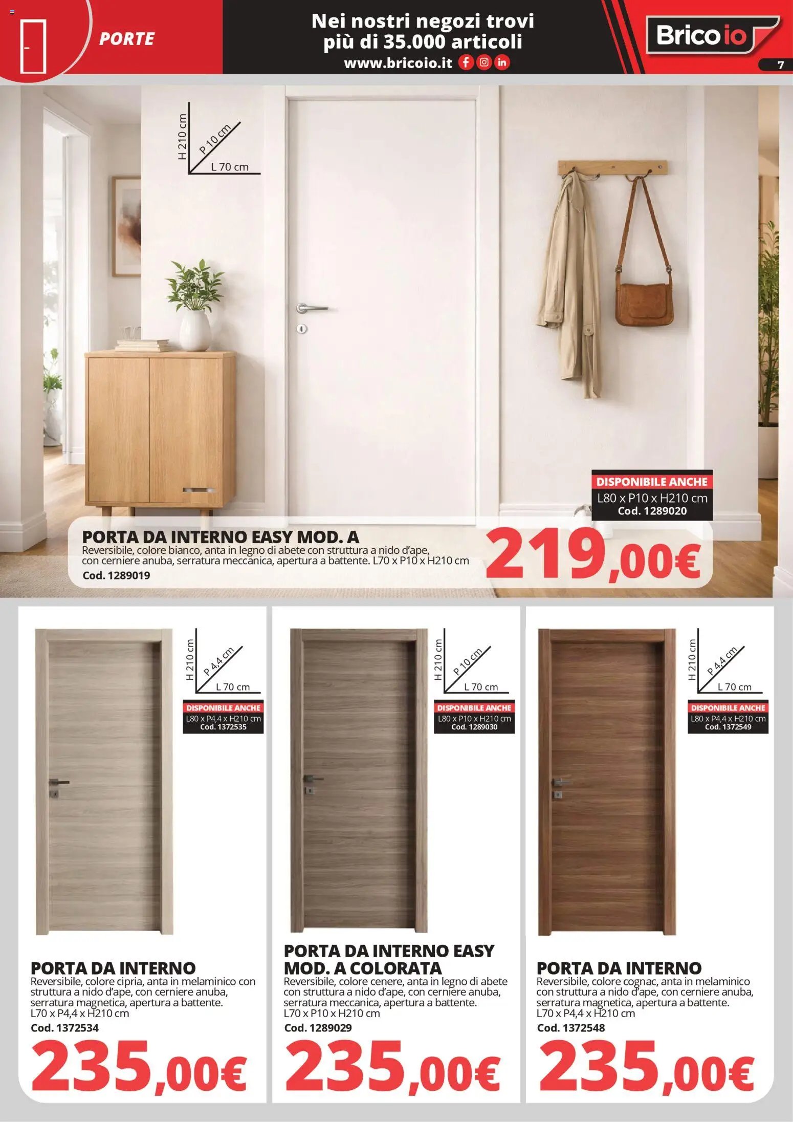 Brico io volantino Porte e Pavimenti (2026-04-15 - 2026-08-31)