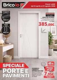Brico io volantino Porte e Pavimenti (2026-04-15 - 2026-08-31)