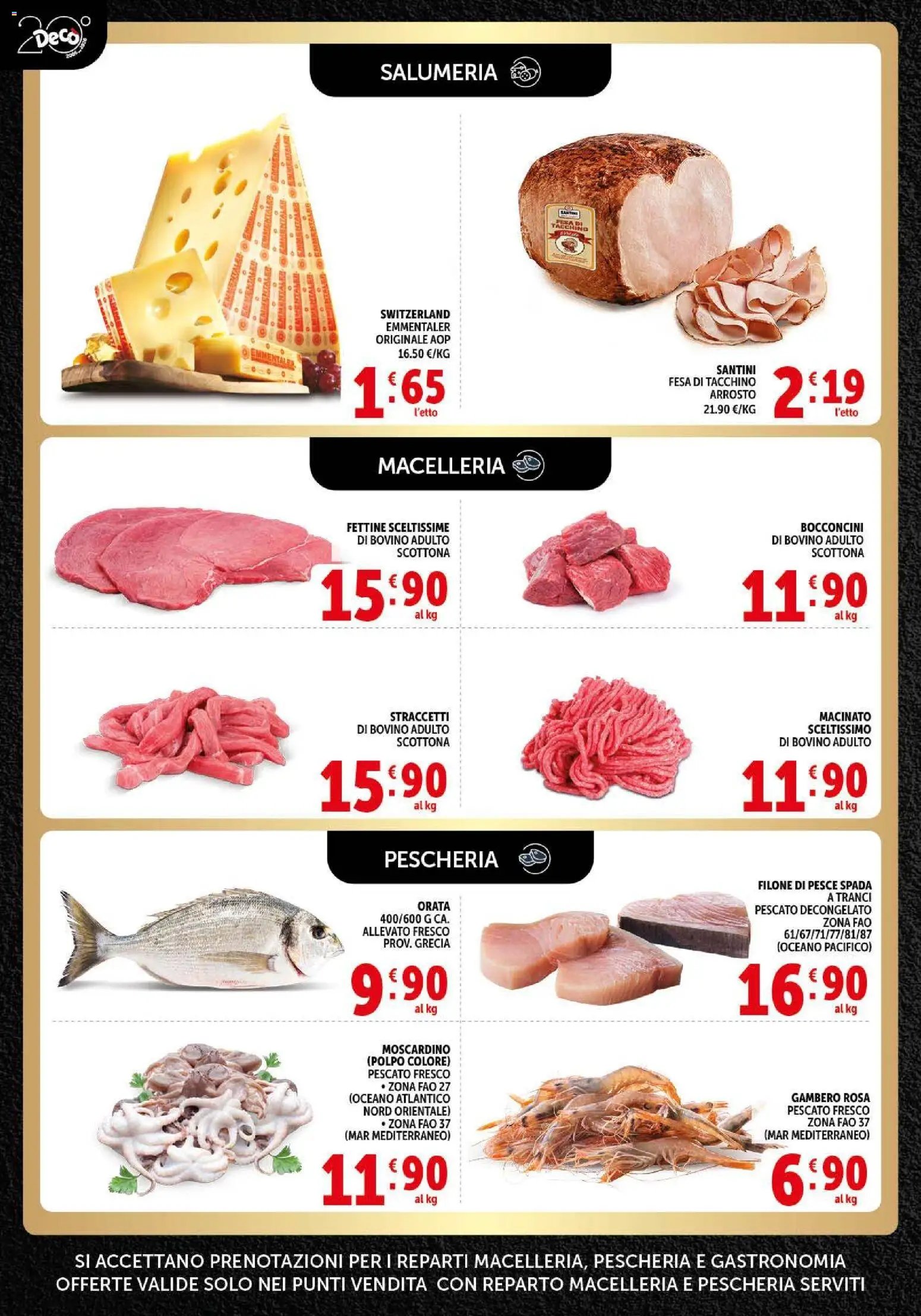 Decò volantino Gourmet