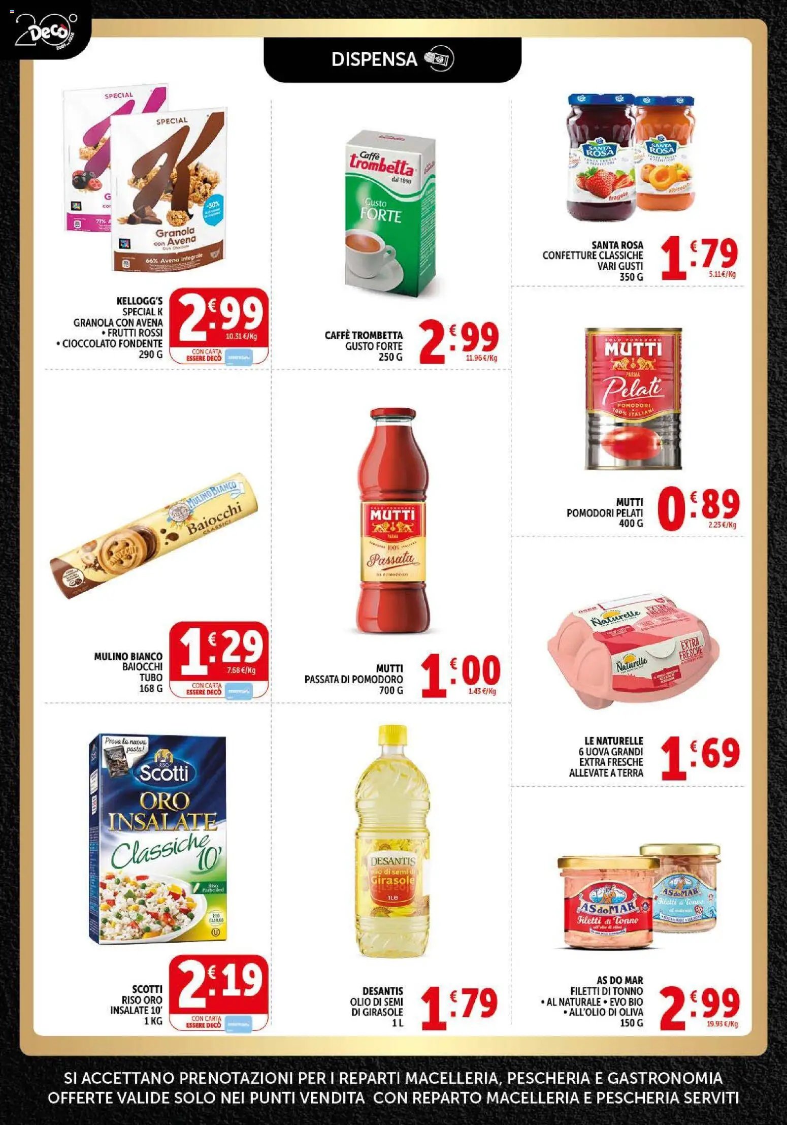Decò volantino Gourmet
