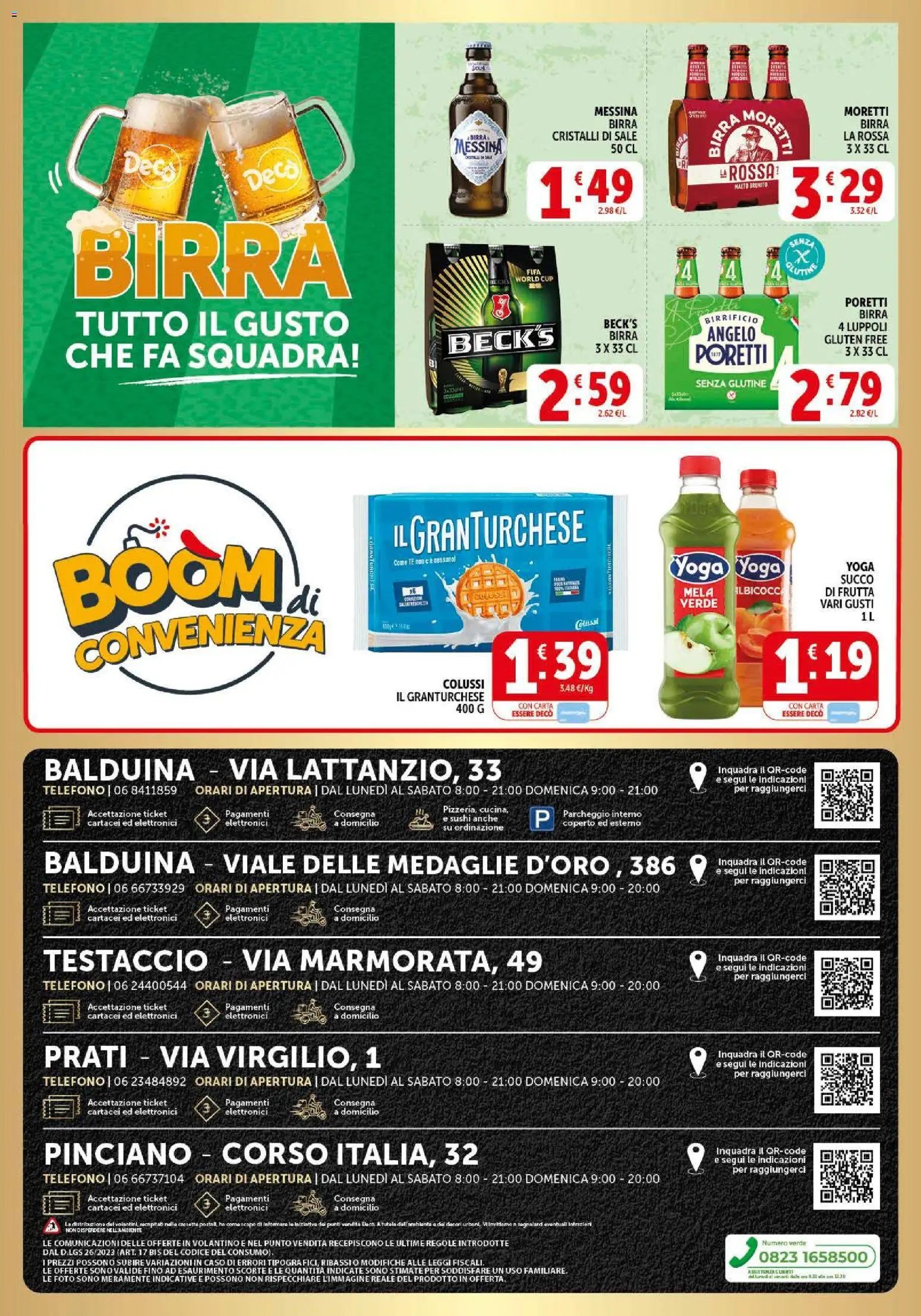 Decò volantino Gourmet