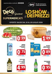 Decò volantino Gourmet