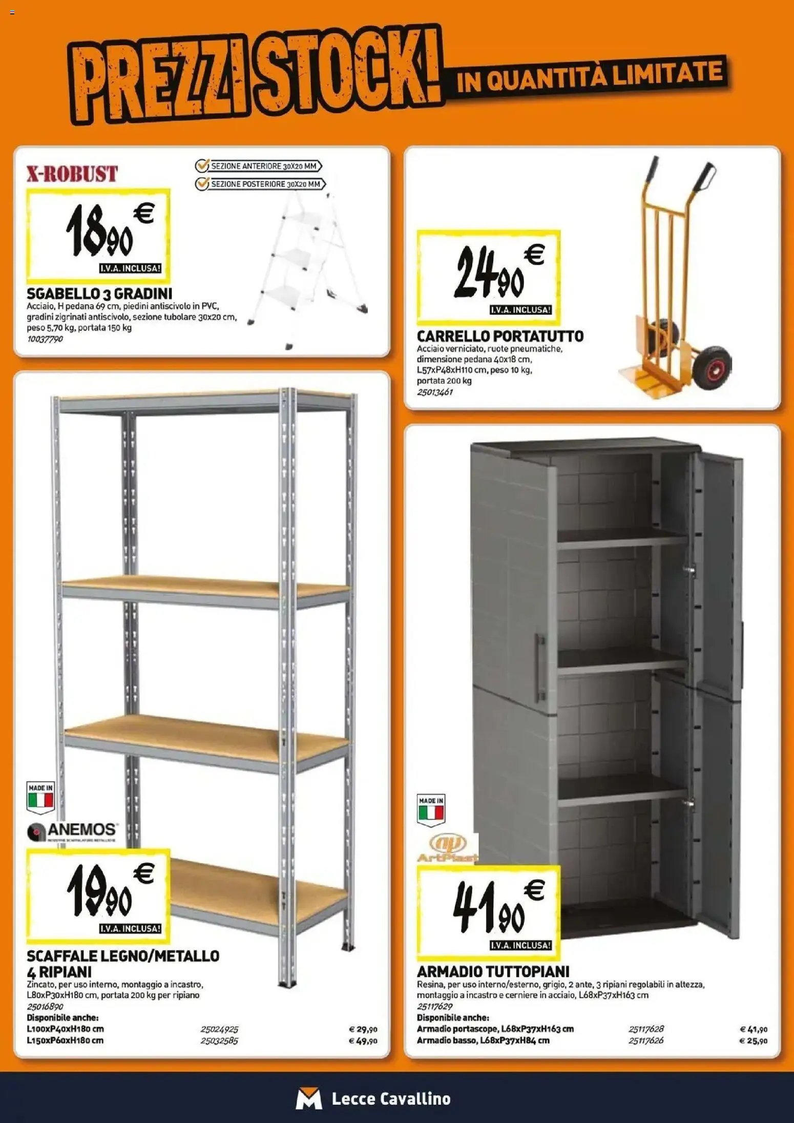 TECNOMAT catalogo Cavallino