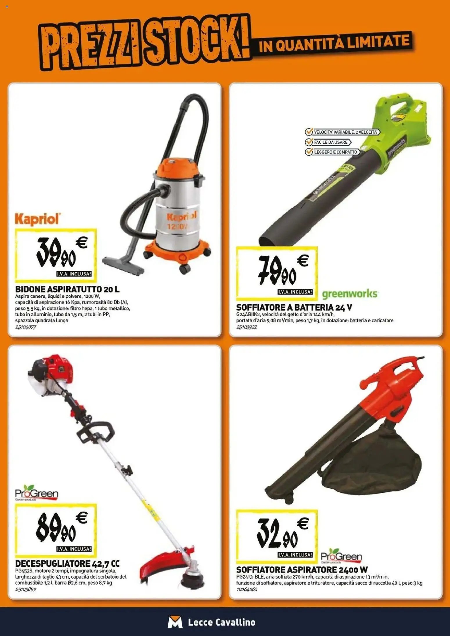 TECNOMAT catalogo Cavallino