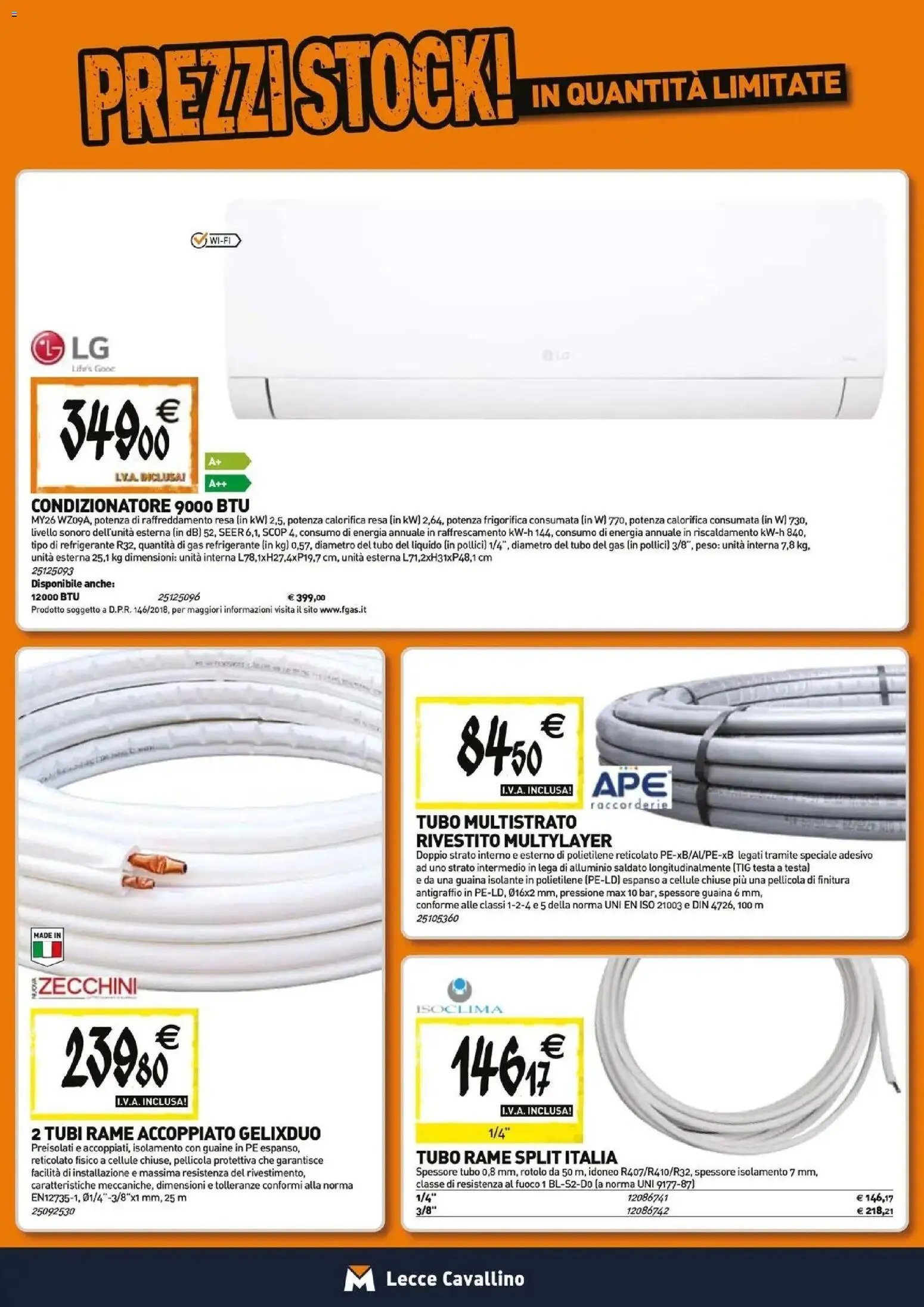 TECNOMAT catalogo Cavallino