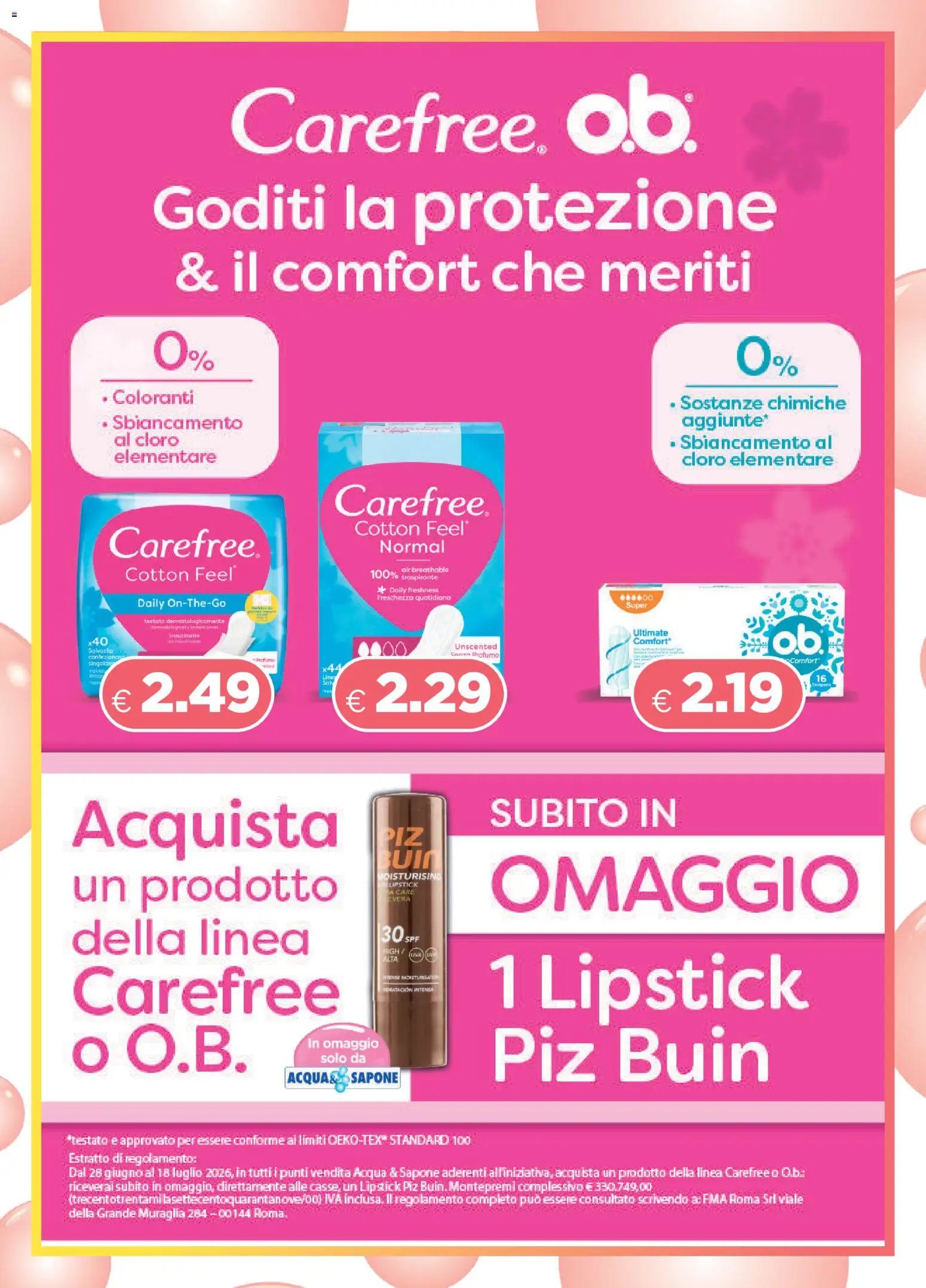 Acqua e Sapone volantino