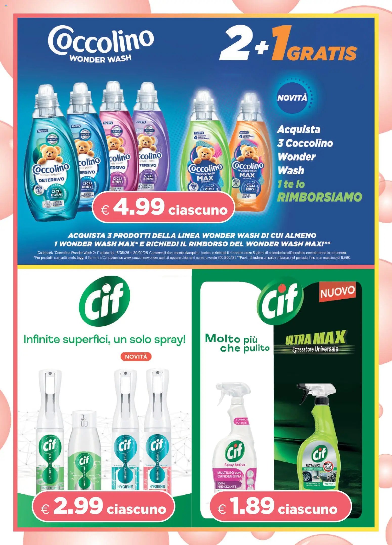 Acqua e Sapone volantino