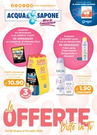 Acqua e Sapone volantino