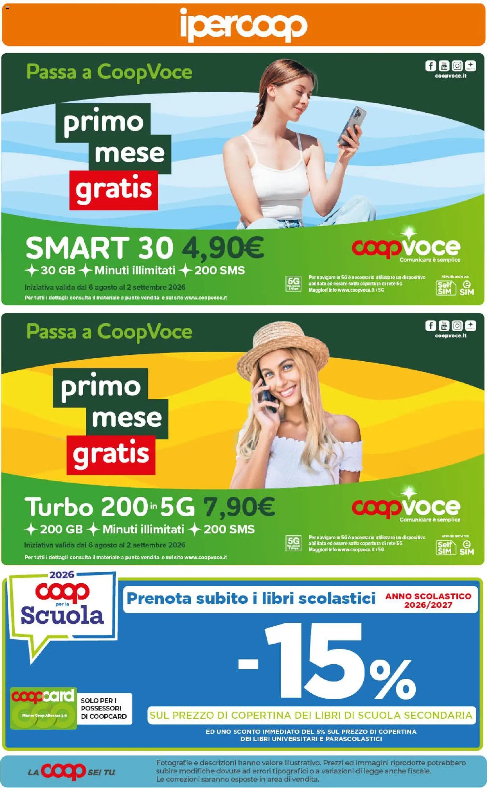Ipercoop volantino Sicilia