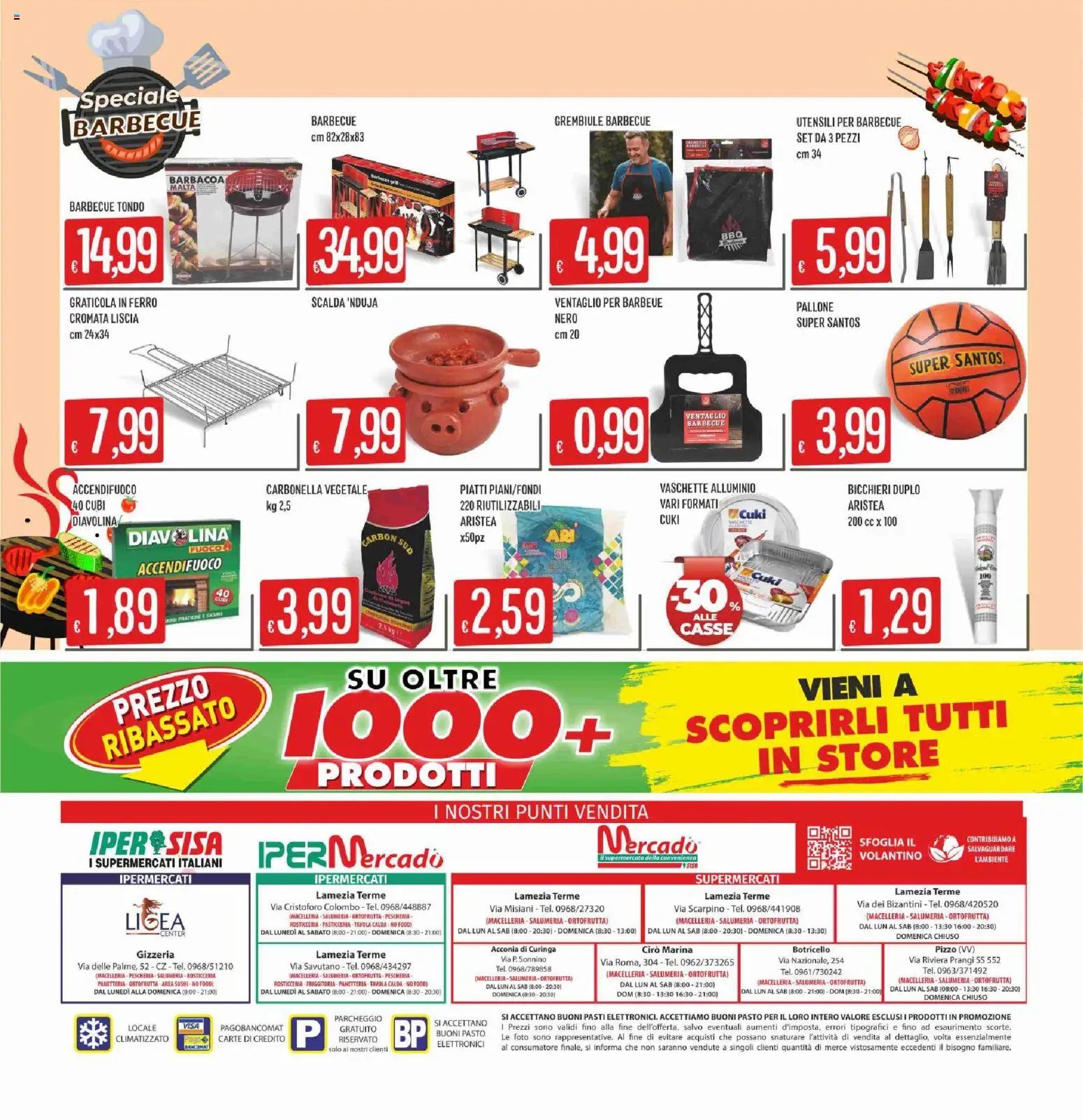 SISA volantino Mercadò