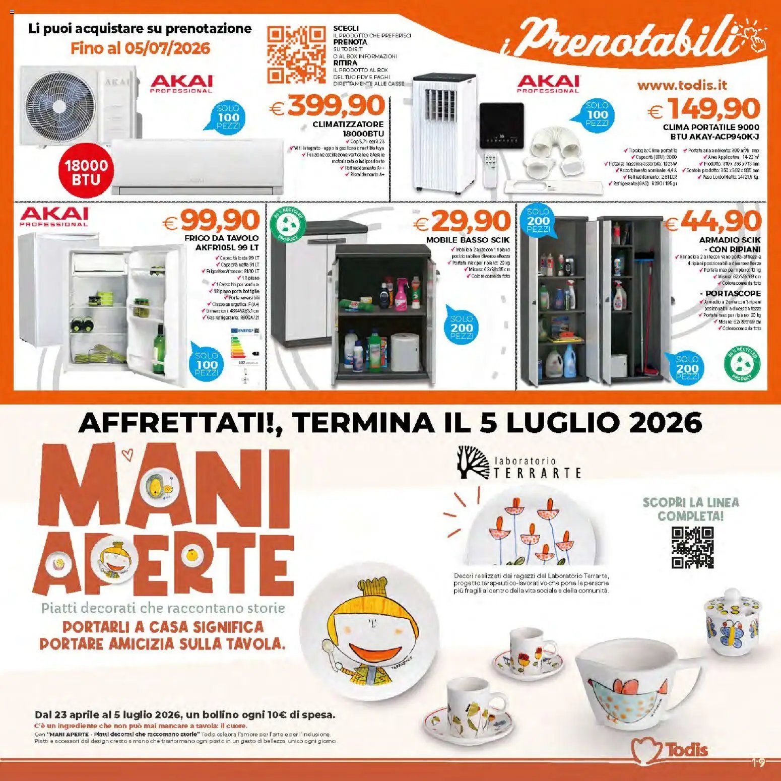 Todis volantino Sicilia