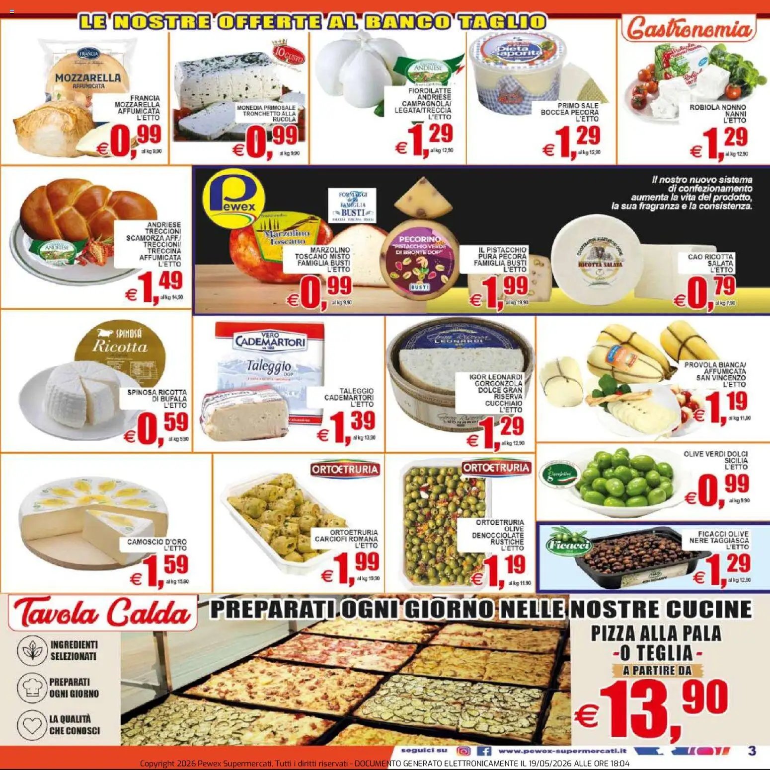 Pewex volantino Olimpiade (2026-05-20 - 2026-05-28)