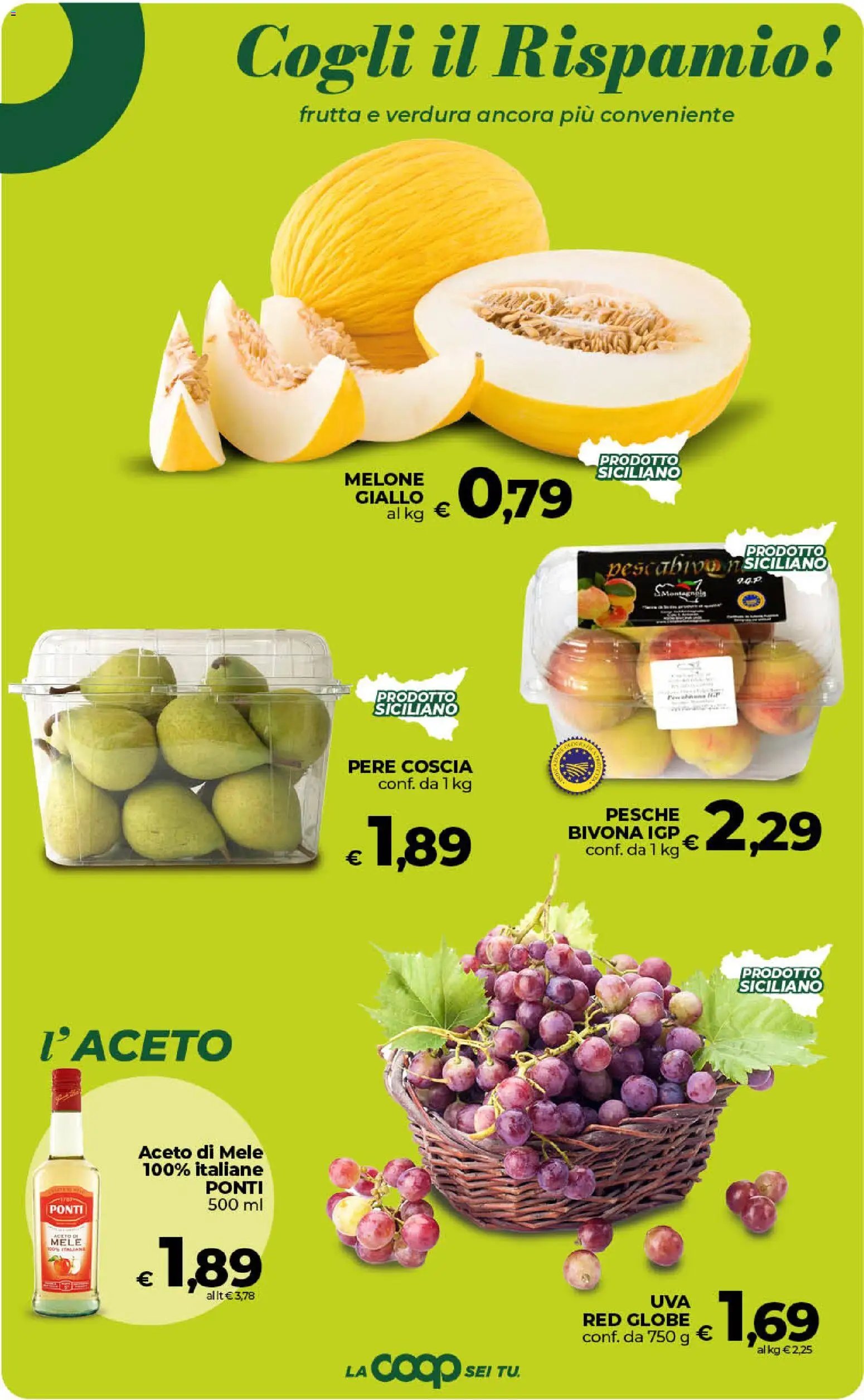 Ipercoop volantino Sicilia