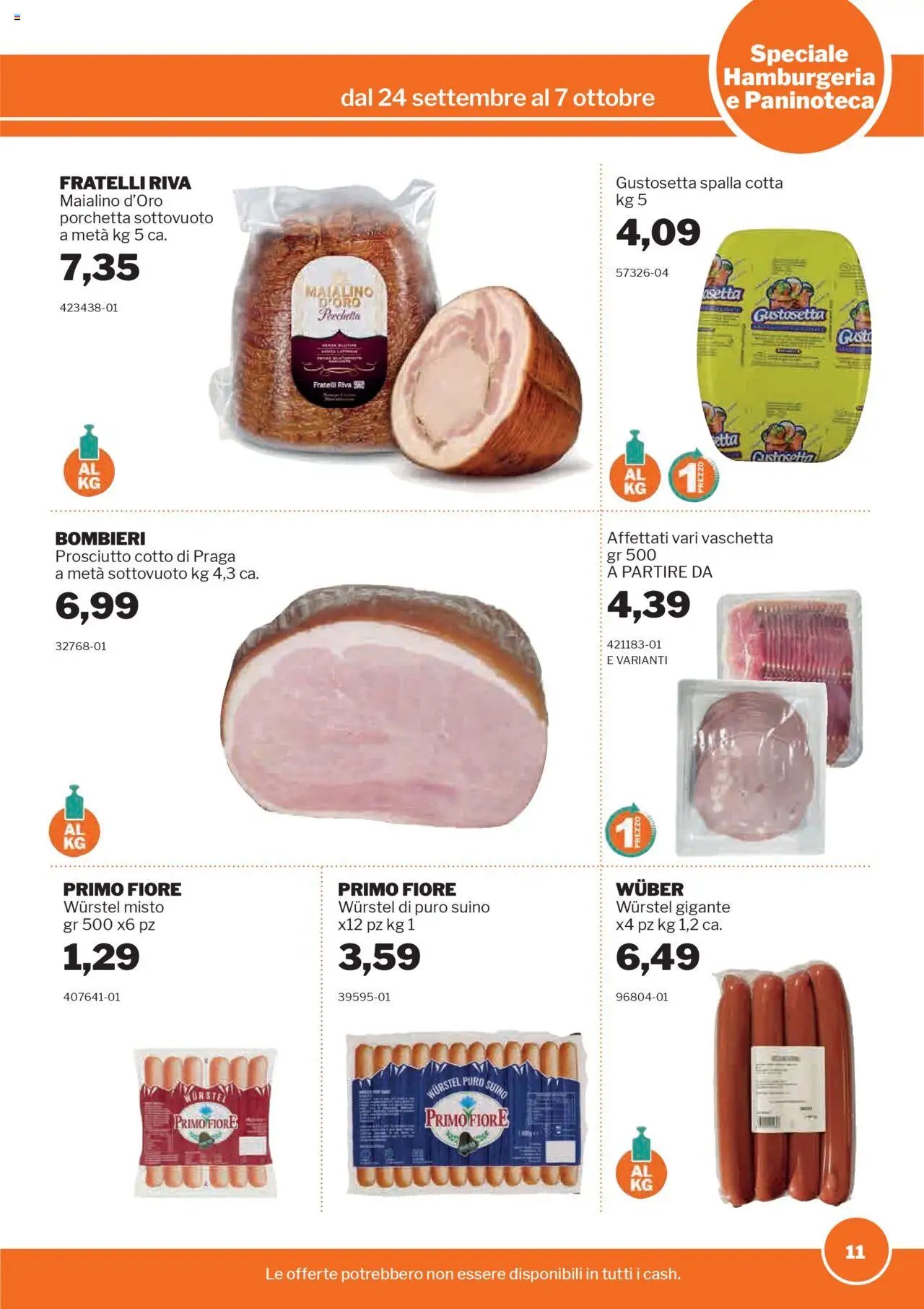 Sogegross Hamburgeria e Paninoteca catalogo (2025-09-24 - 2025-10-07)