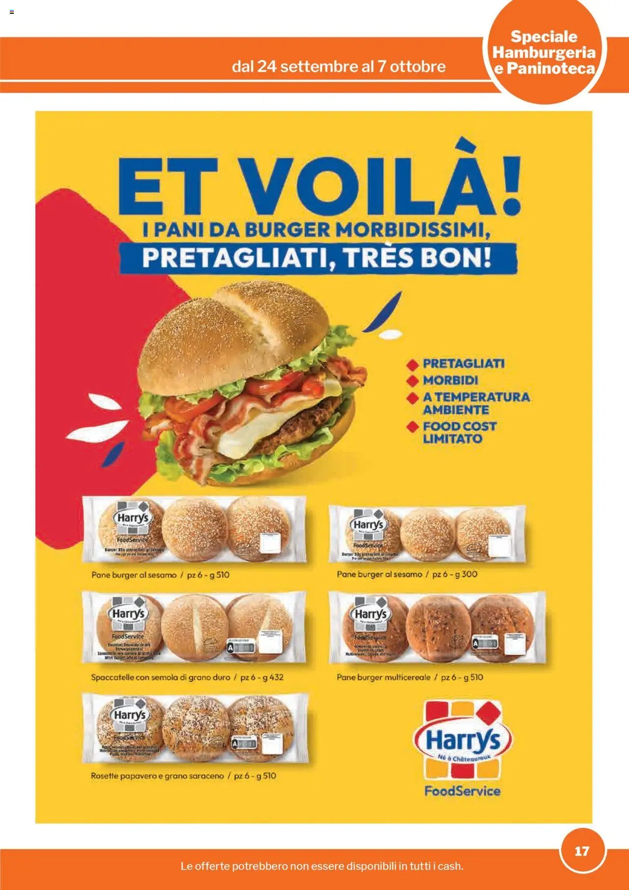 Sogegross Hamburgeria e Paninoteca catalogo (2025-09-24 - 2025-10-07)