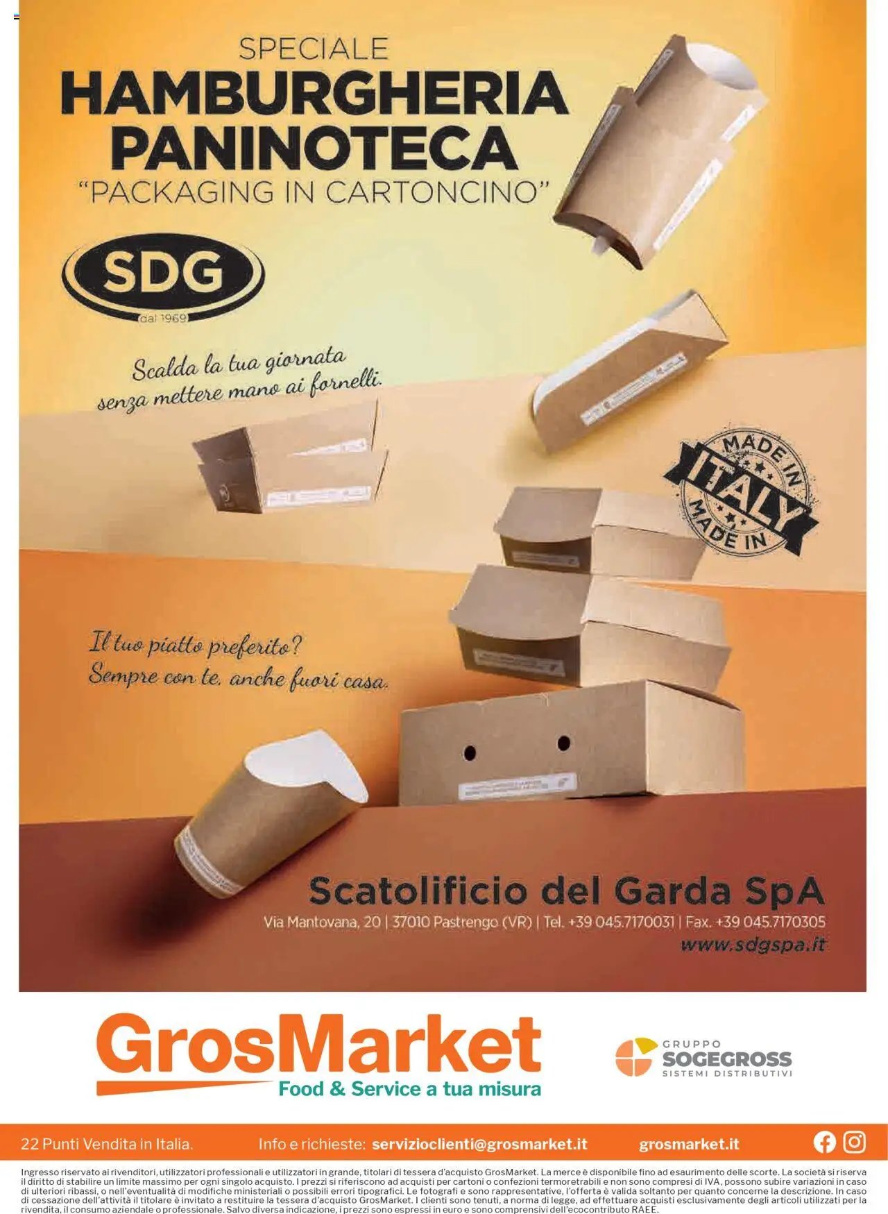 Sogegross Hamburgeria e Paninoteca catalogo (2025-09-24 - 2025-10-07)