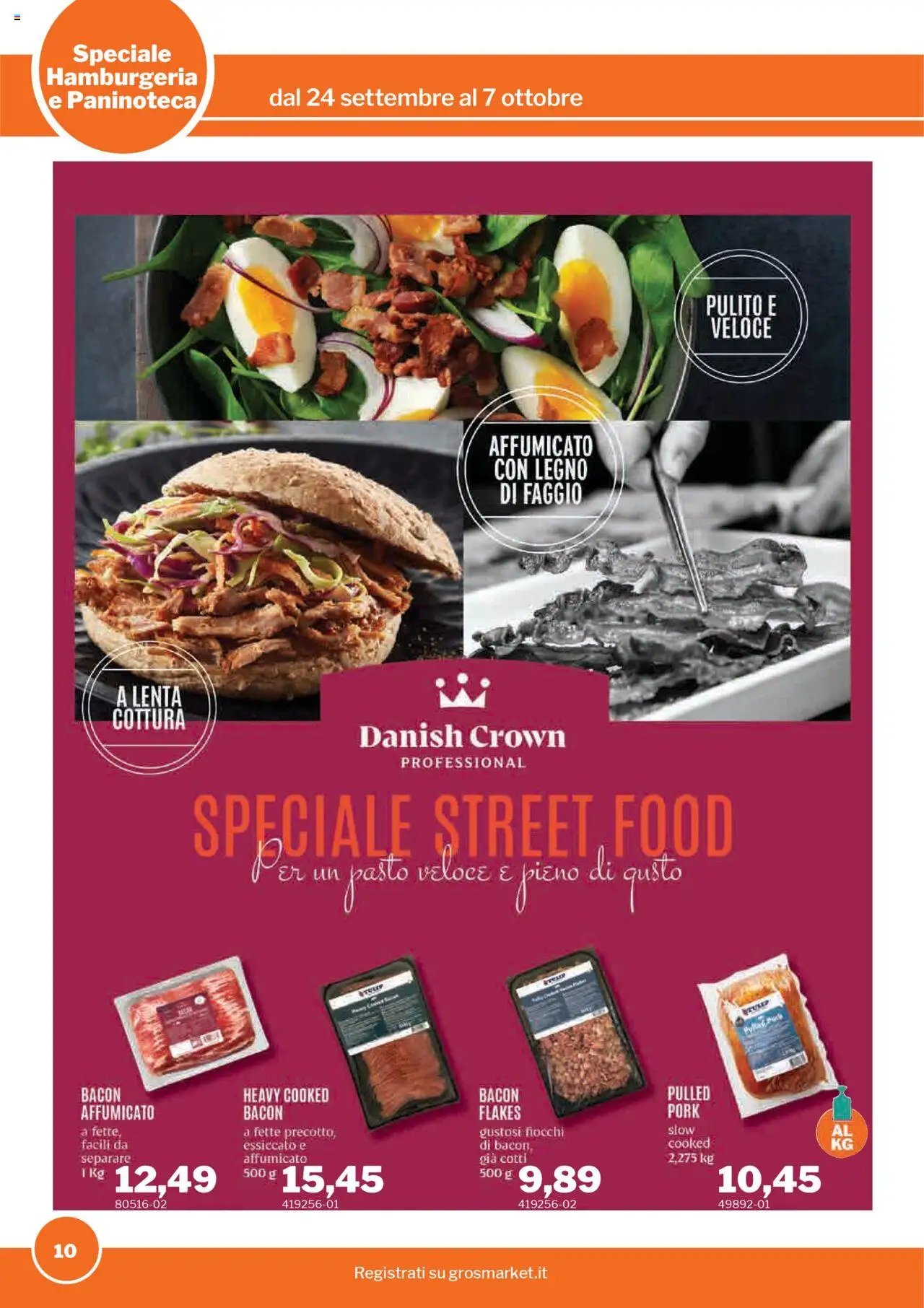 Sogegross Hamburgeria e Paninoteca catalogo (2025-09-24 - 2025-10-07)
