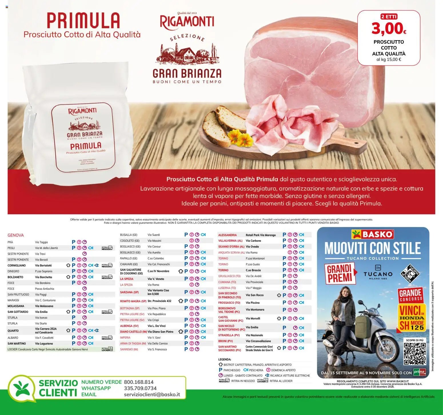 Basko volantino Speciale Formaggi