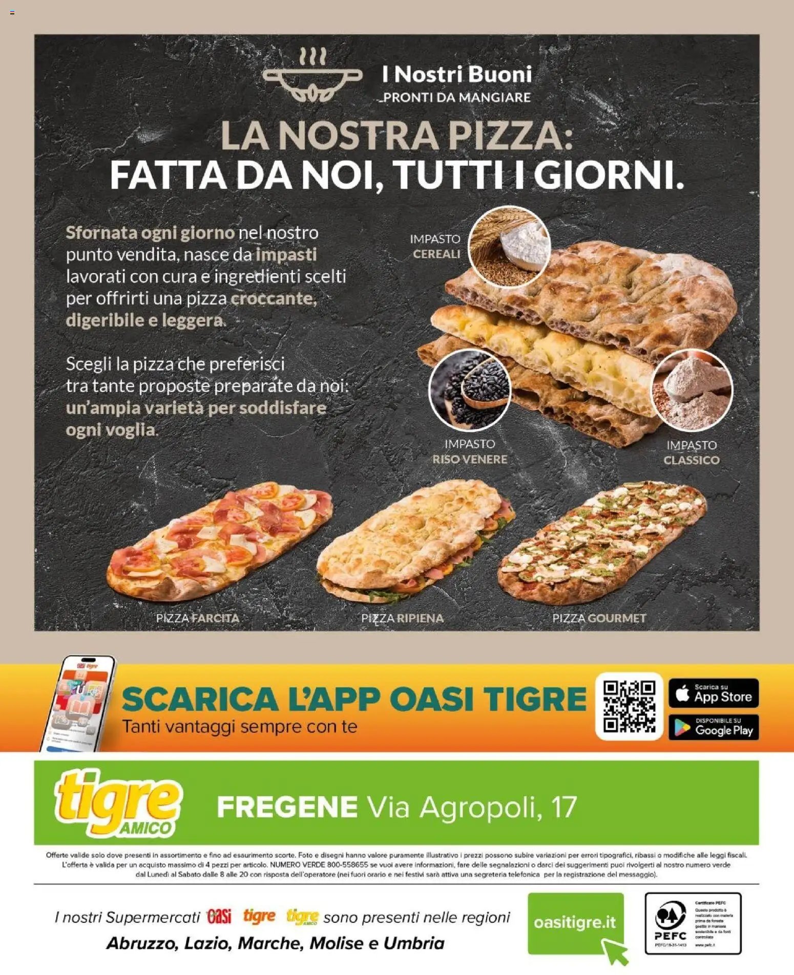 Tigre volantino Amico Fregene
