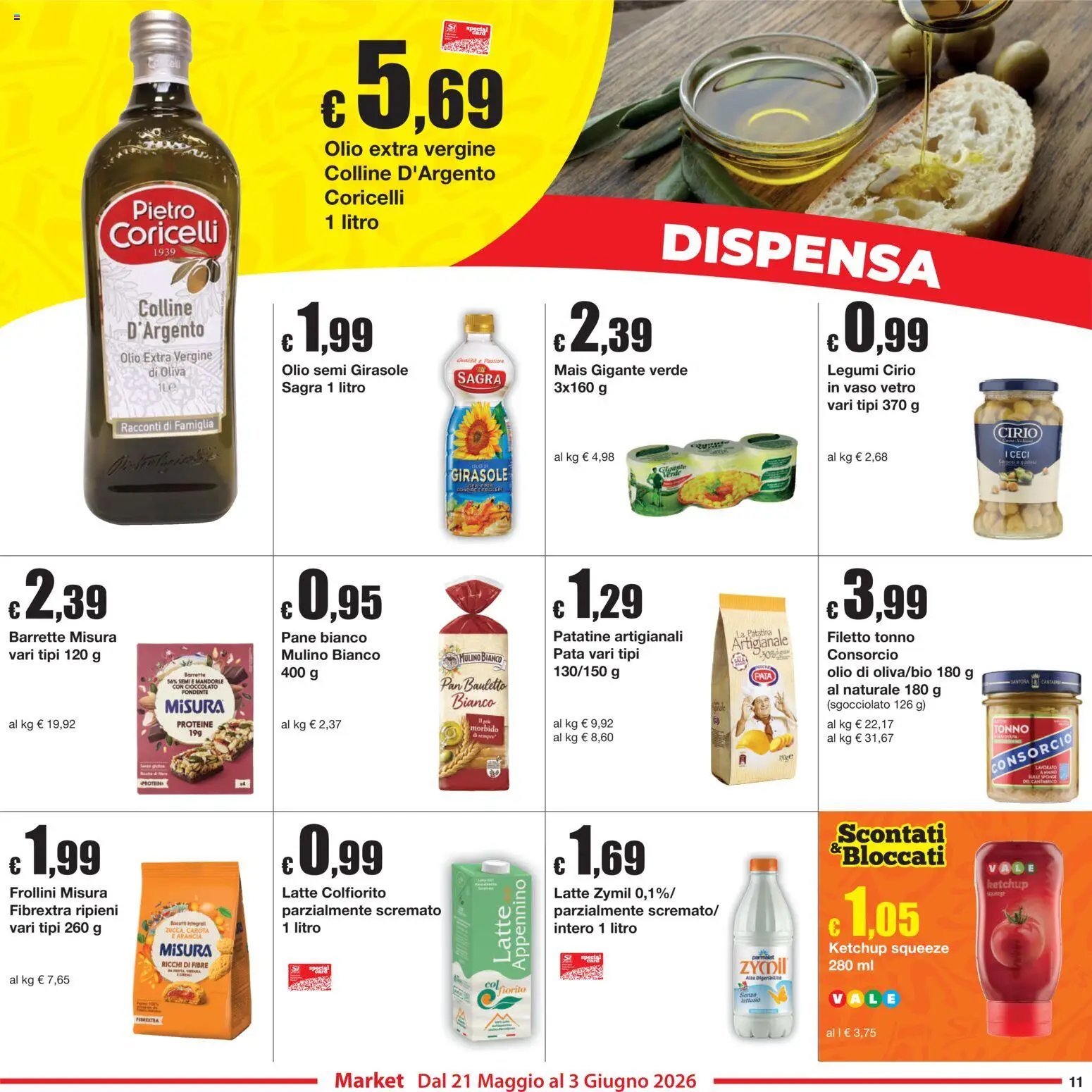 Sì con Te volantino Market