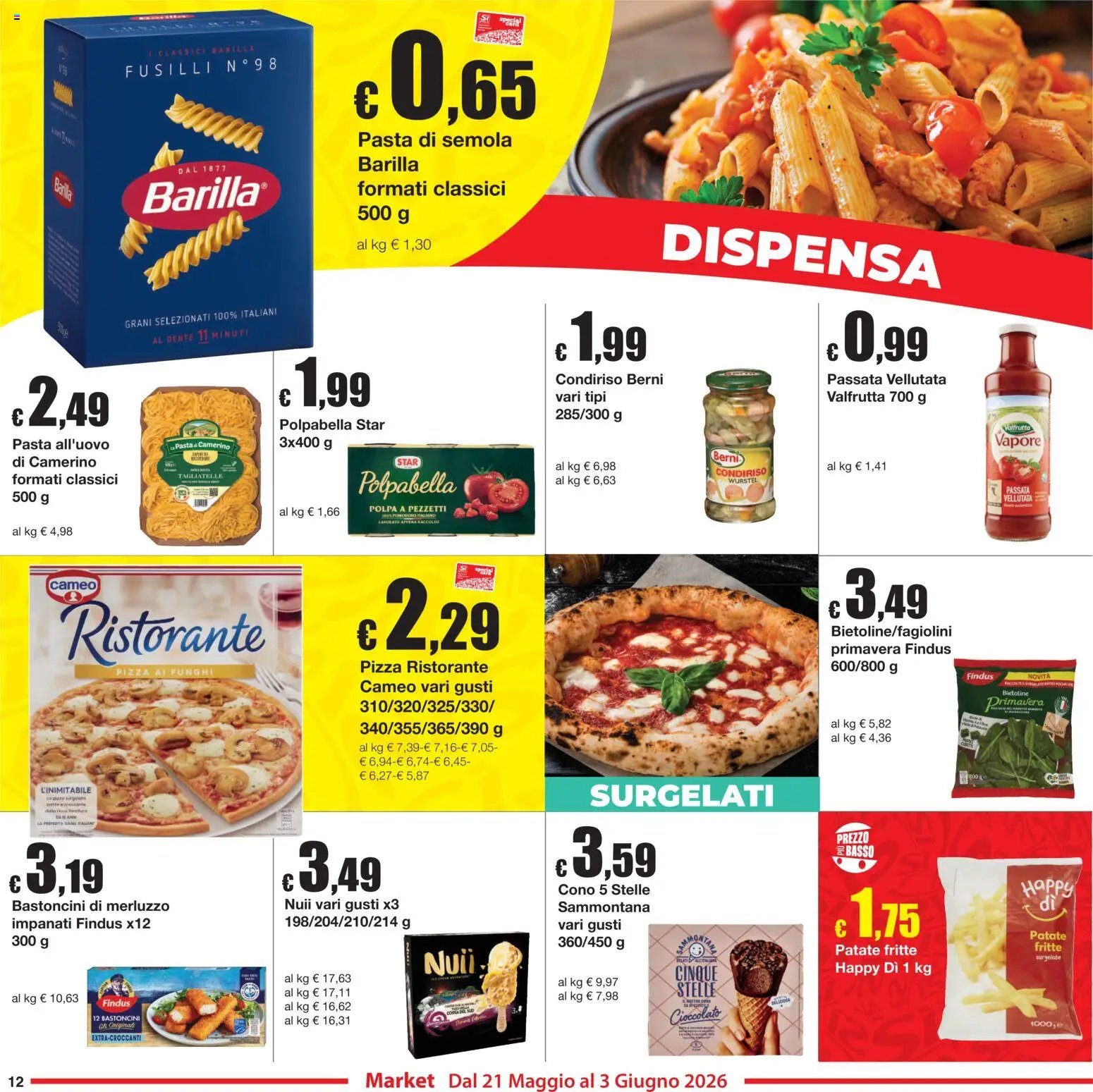 Sì con Te volantino Market