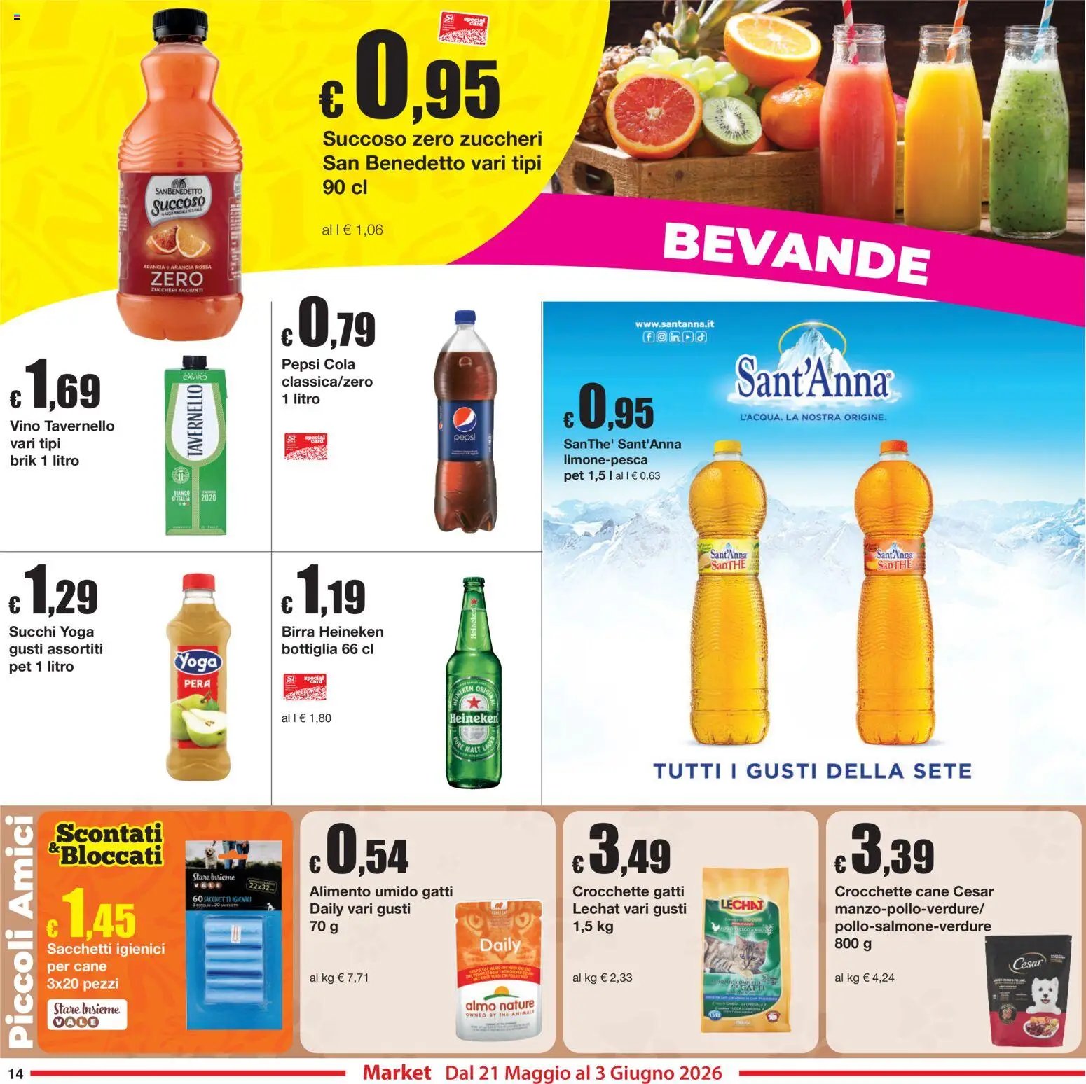 Sì con Te volantino Market