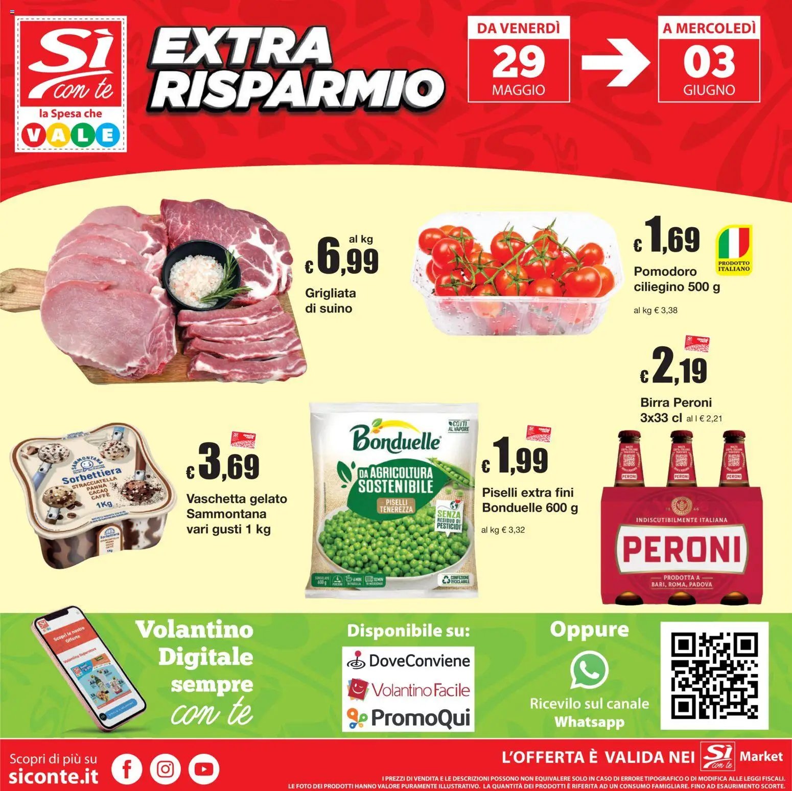 Sì con Te volantino Market