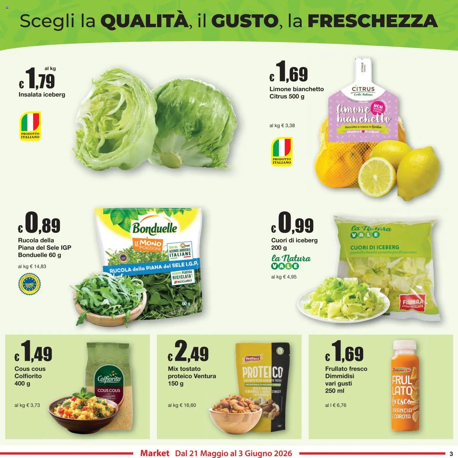 Sì con Te volantino Market