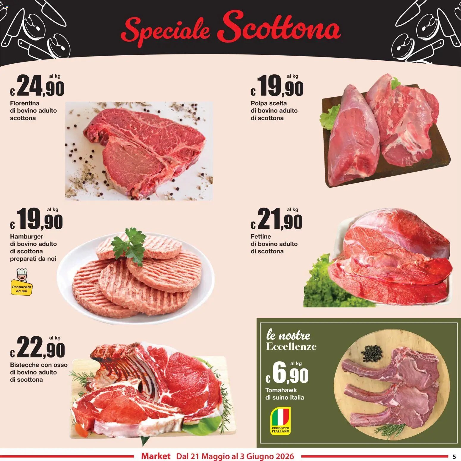 Sì con Te volantino Market