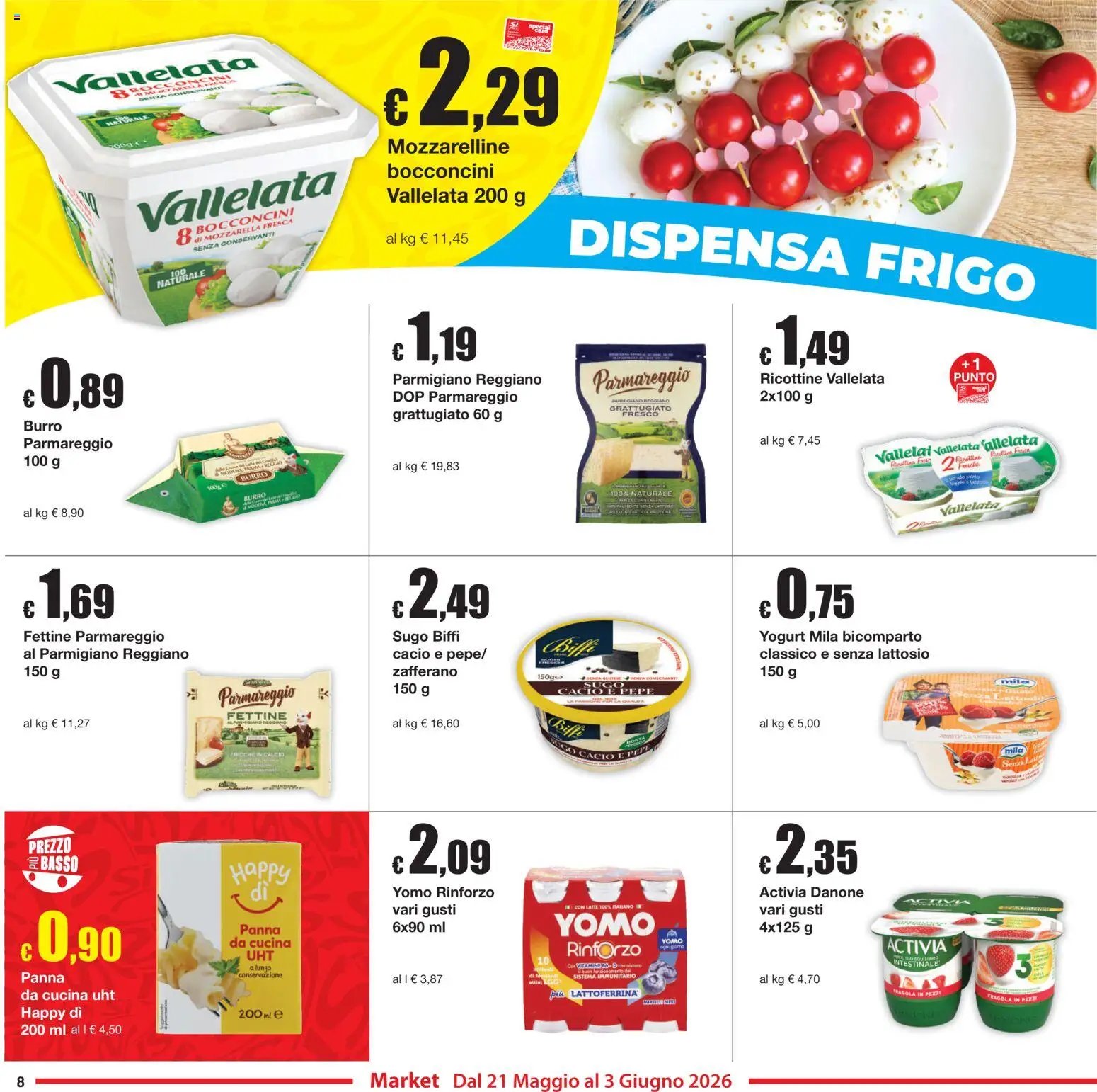 Sì con Te volantino Market