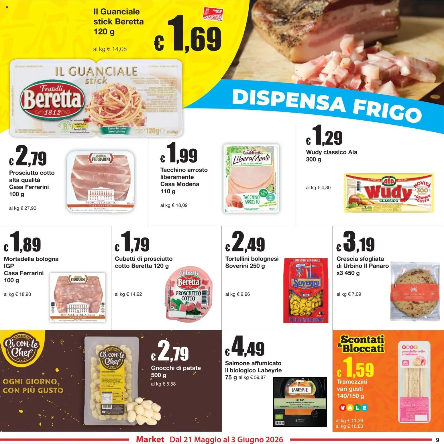 Sì con Te volantino Market