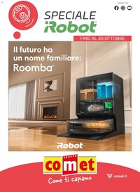 Comet volantino iRobot Roomba