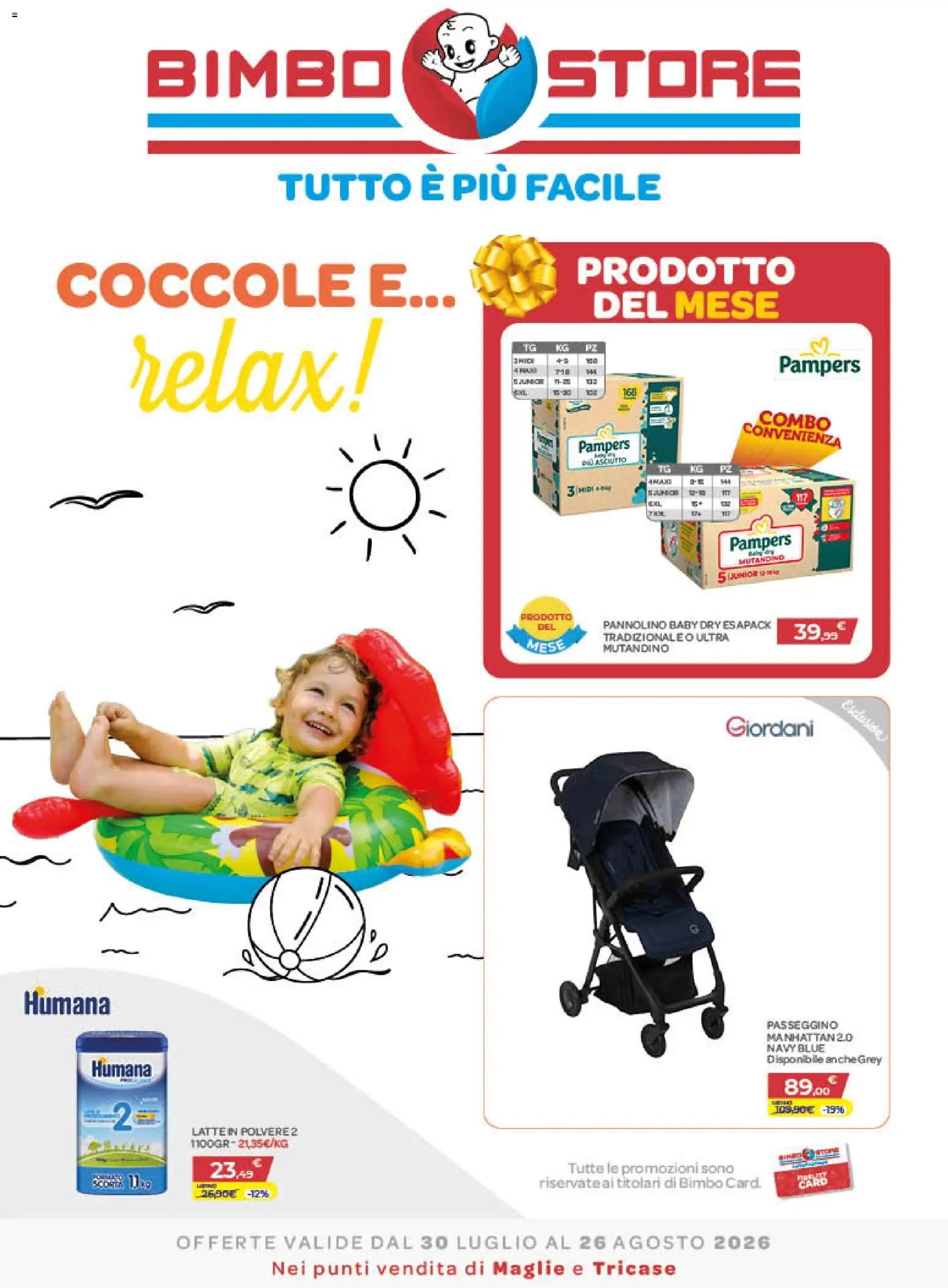 Bimbo store volantino Maglie e Tricase