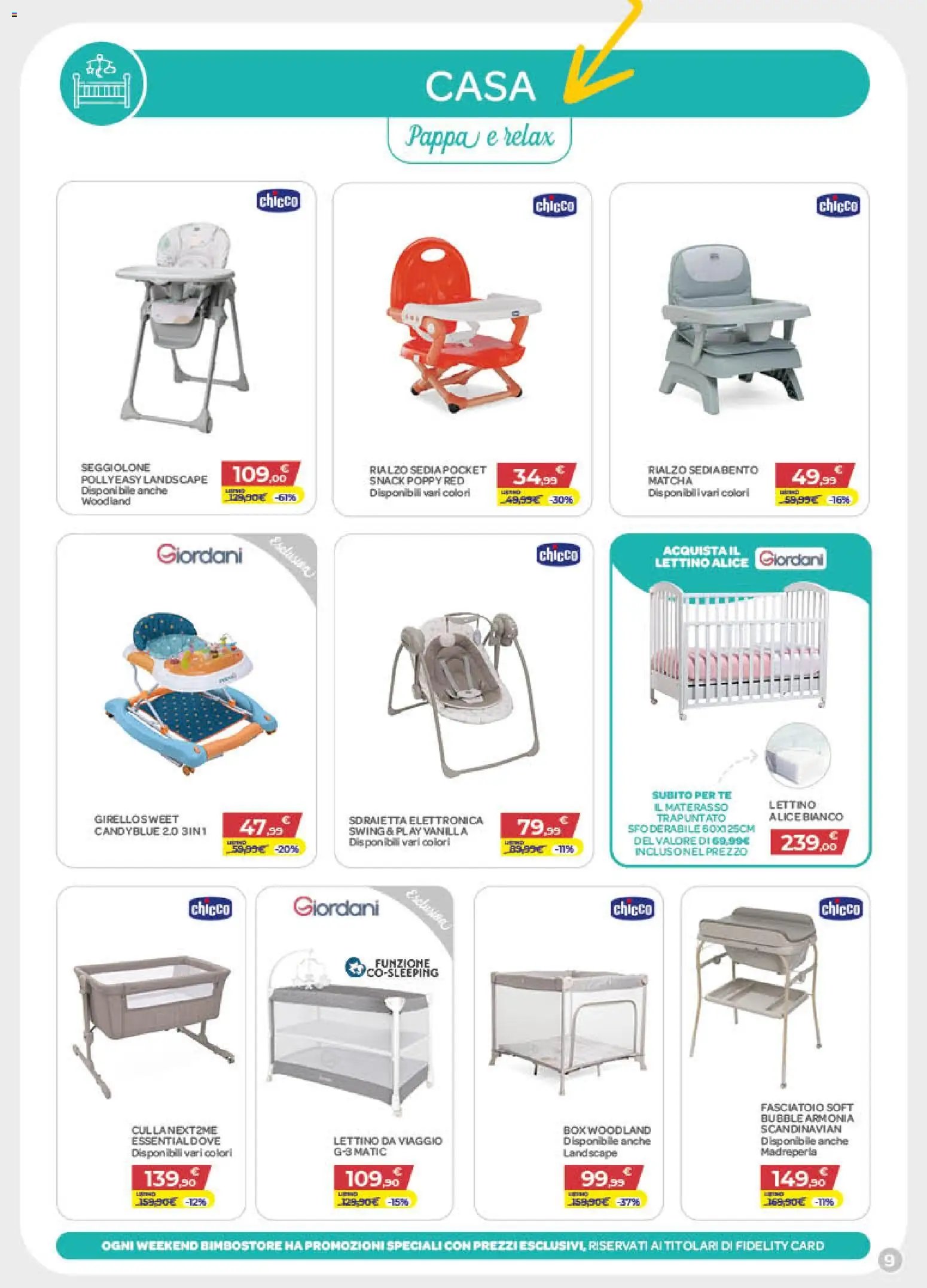 Bimbo store volantino Maglie e Tricase